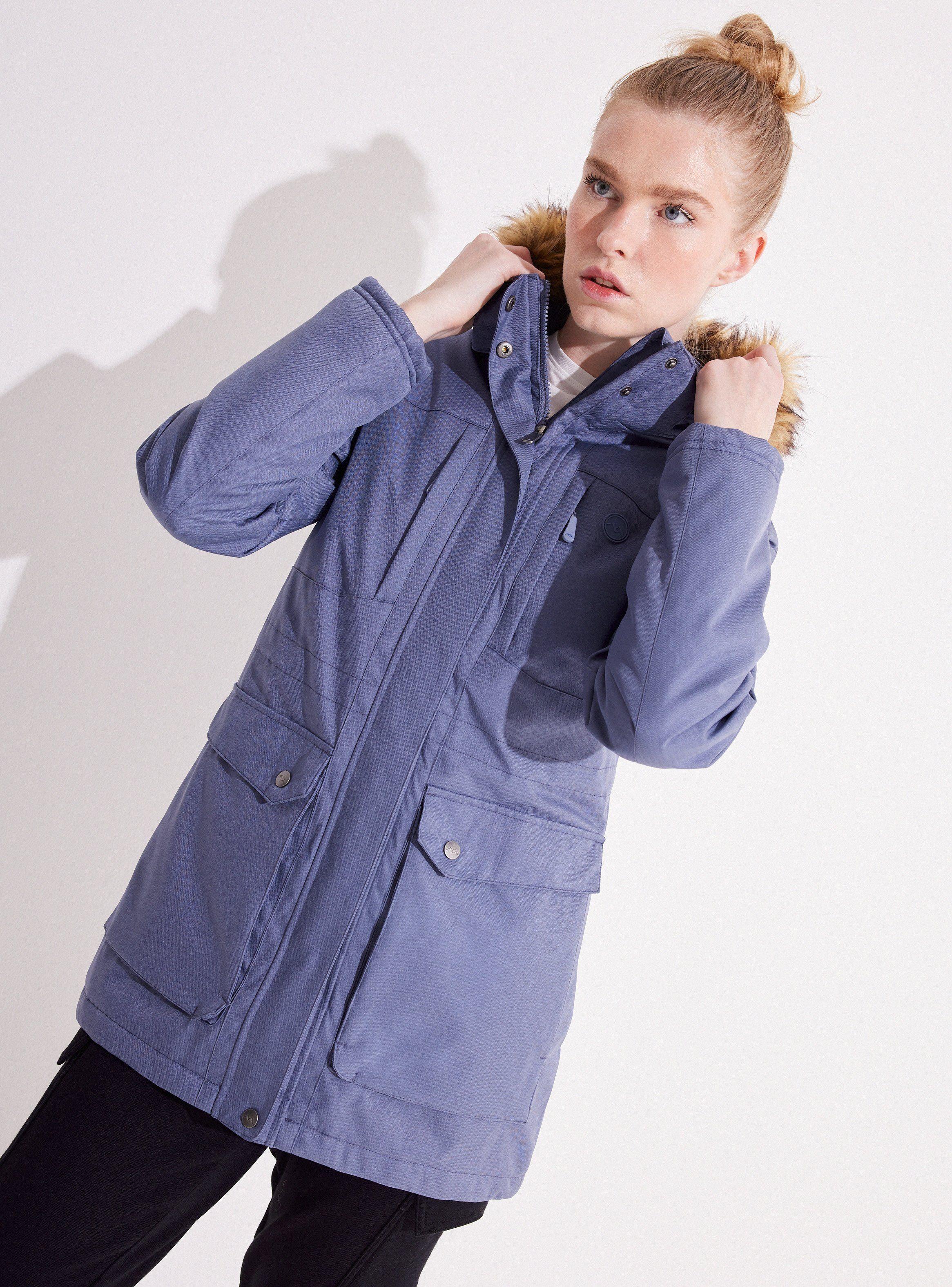 Parka Piel Demonstable Larga con Gorro-0