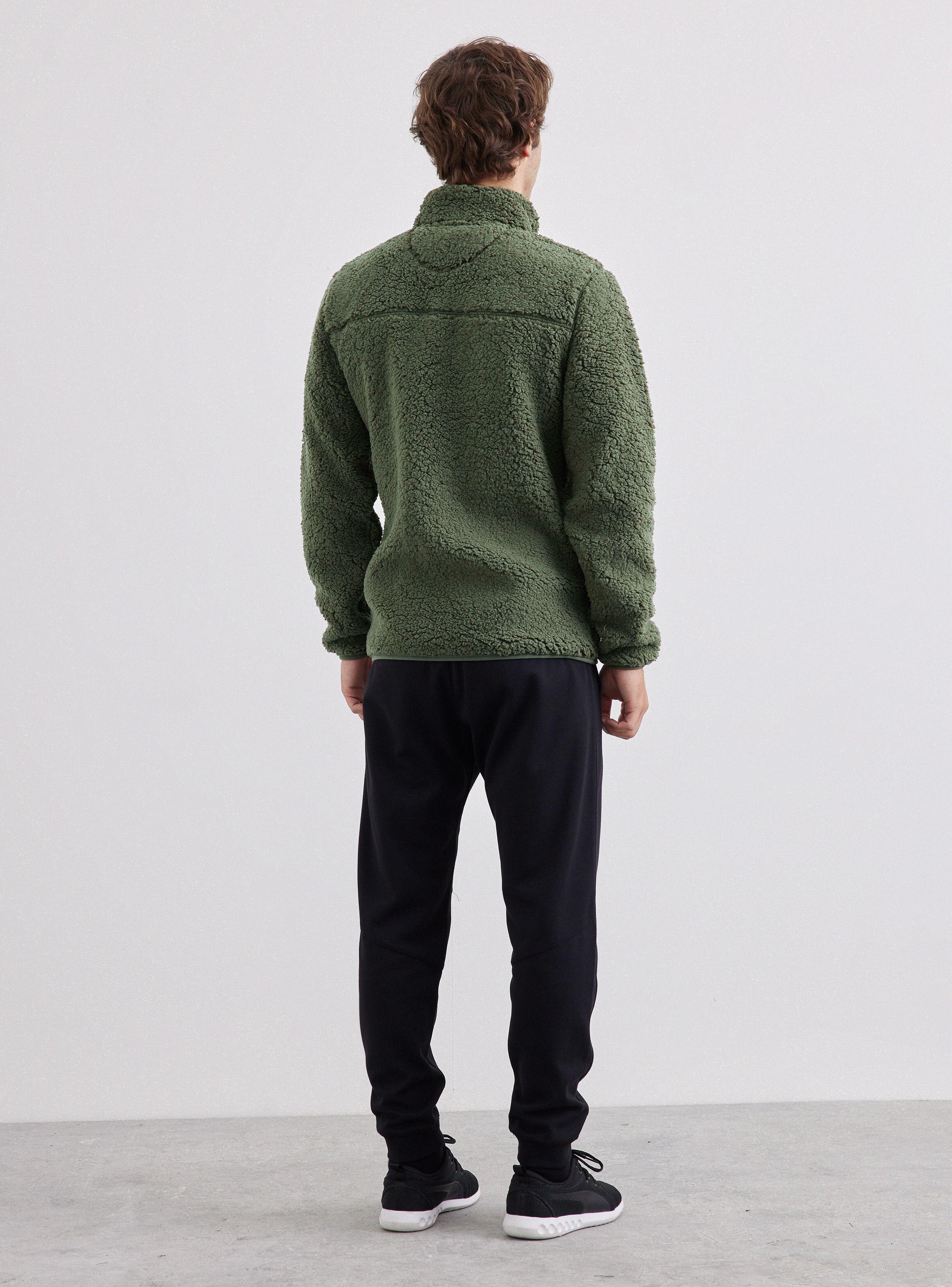 Polerón Sherpa Bolsillo De Tela-5