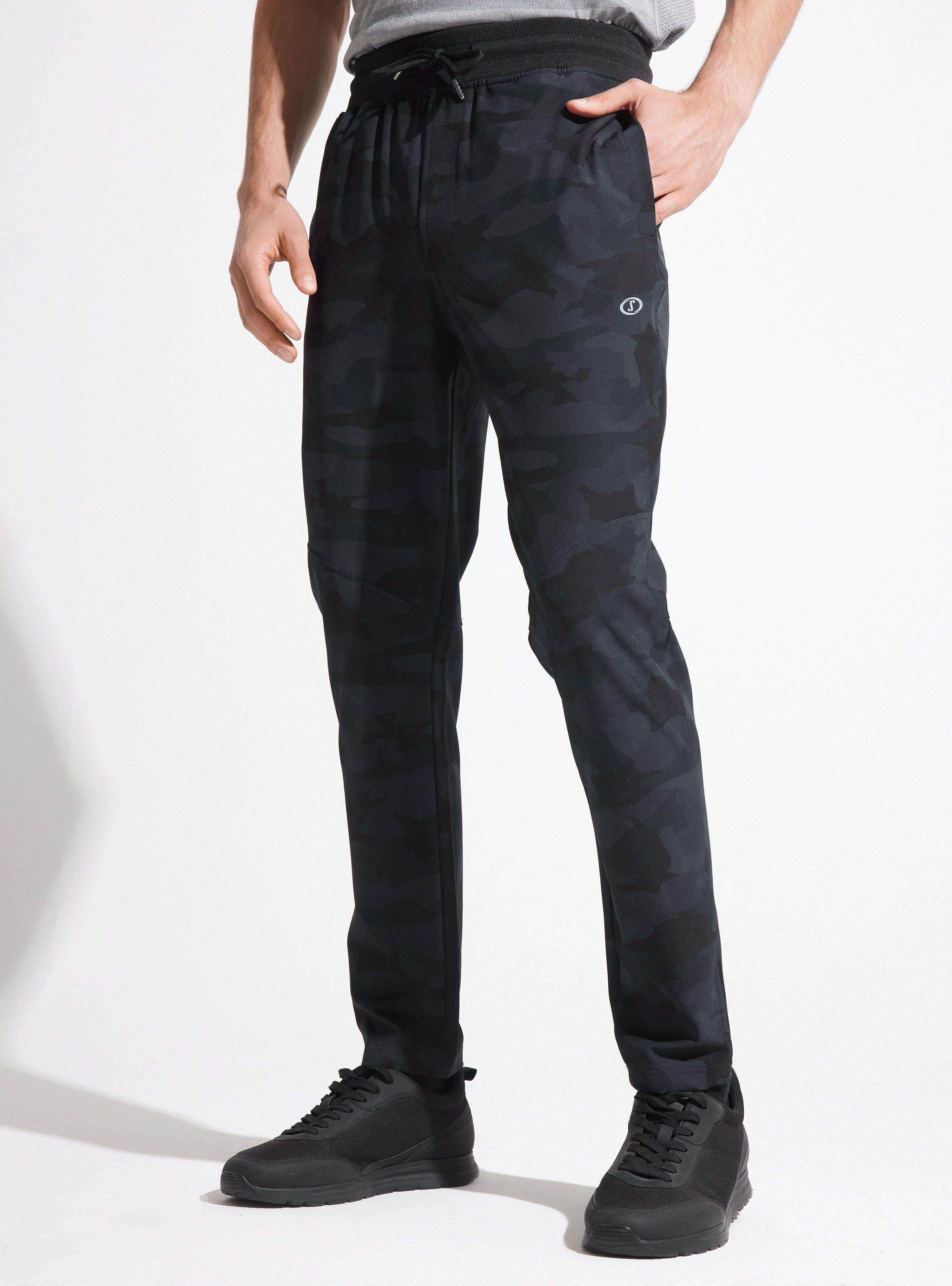 Pantalón Tecnico Recto con Diseño-0