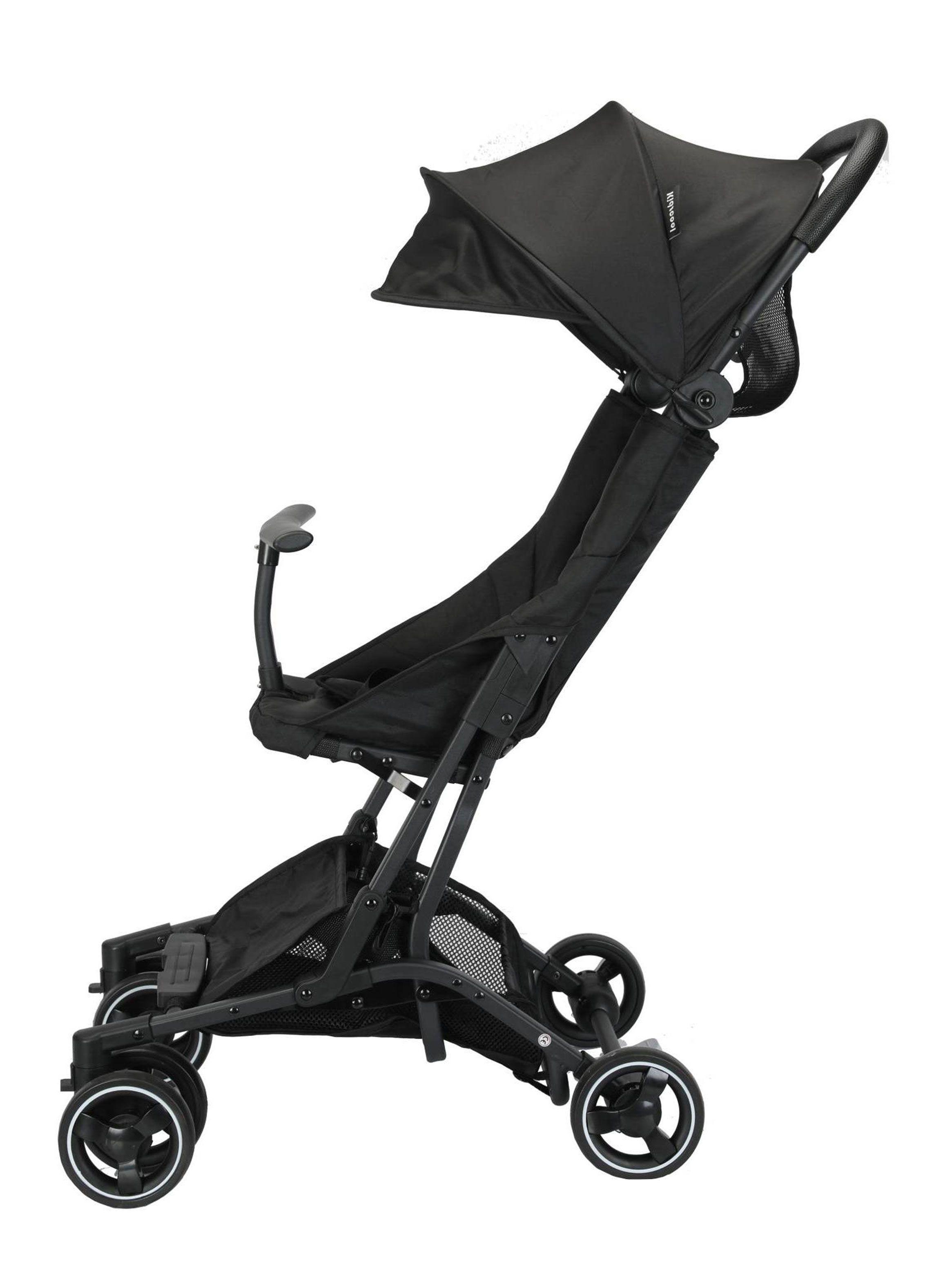 Coche Paseo Compacto Tuck Negro-4