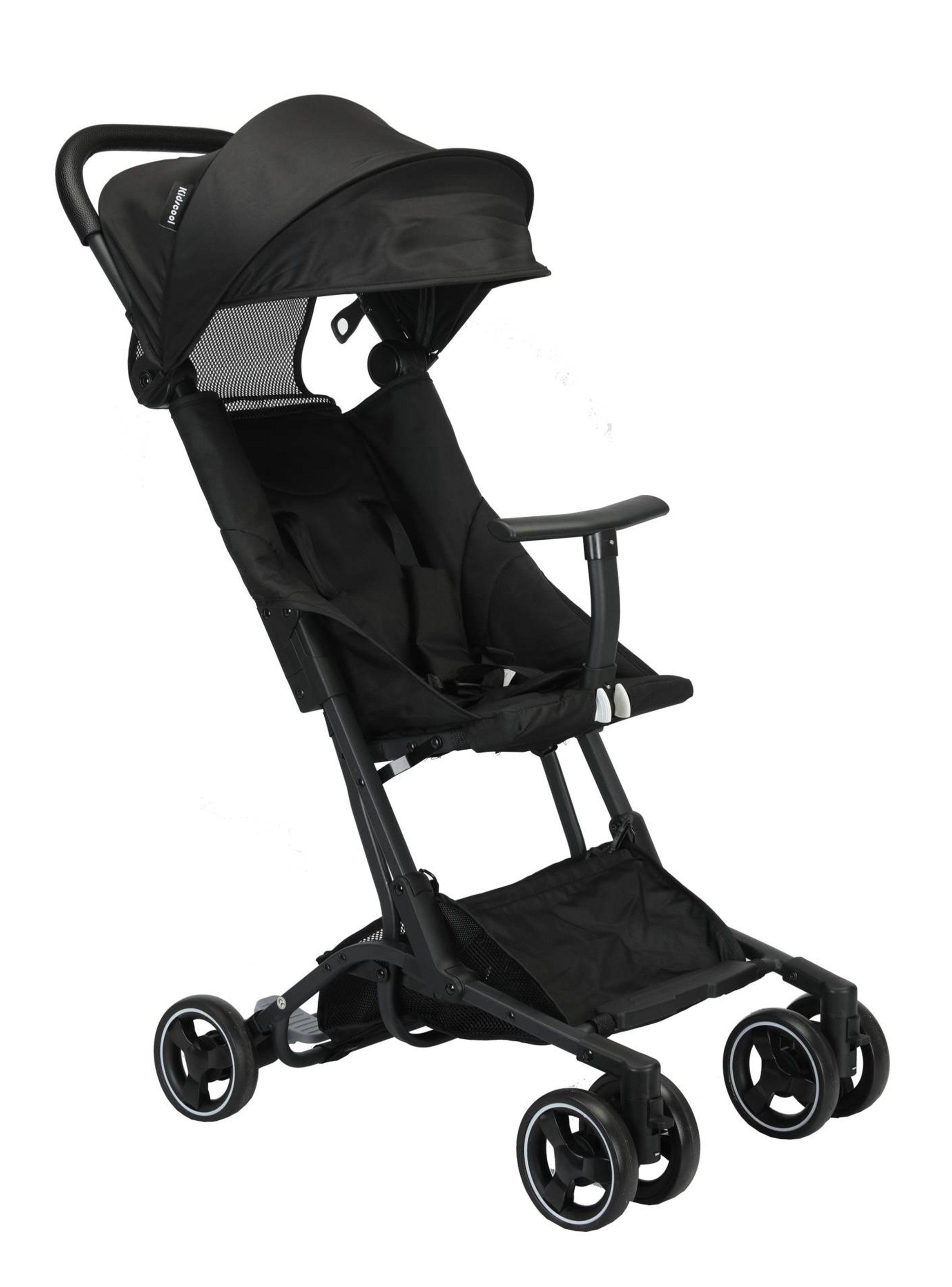 Coche Paseo Compacto Tuck Negro-2