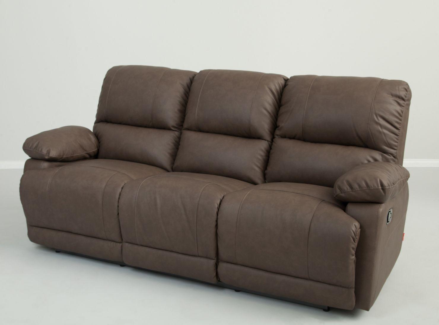 Sofá Reclinable PU Henry 3 Cuerpos Rosen-2