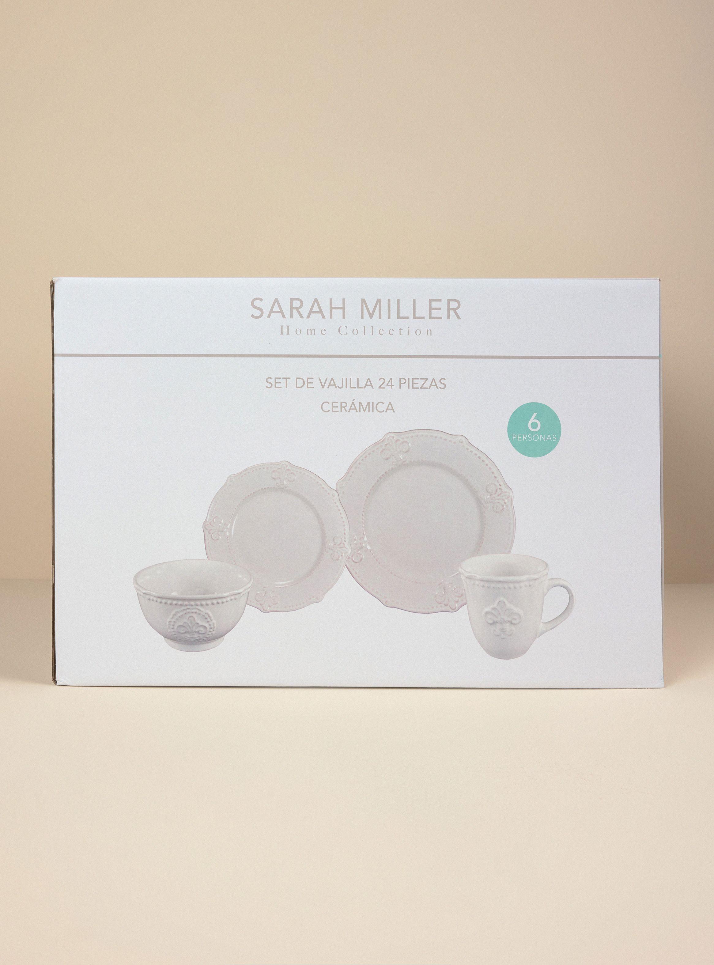 Set Vajilla 24 Piezas Flor de Lis-3