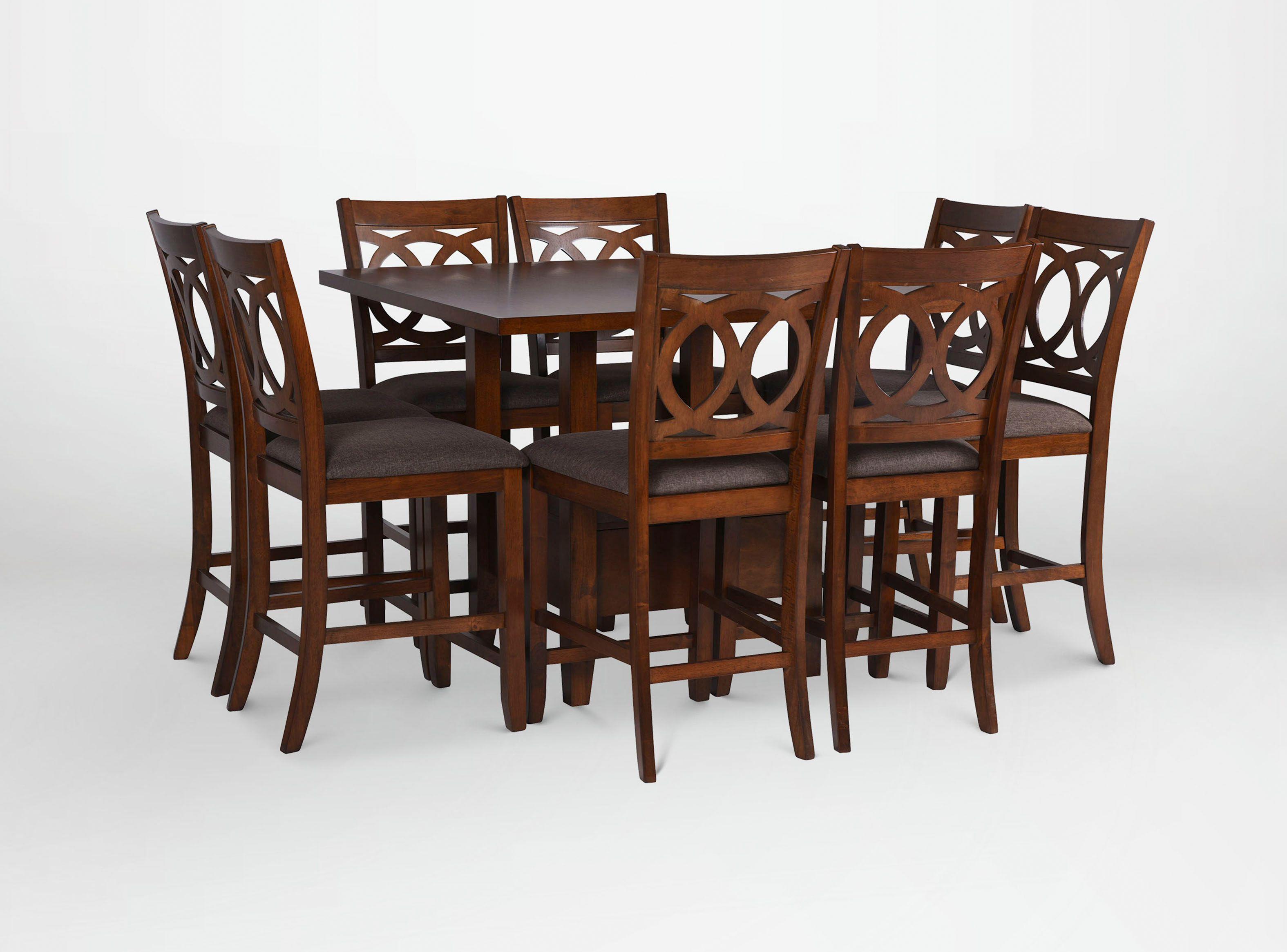 Juego de Comedor Boston + 8 Sillas Antique CIC-0