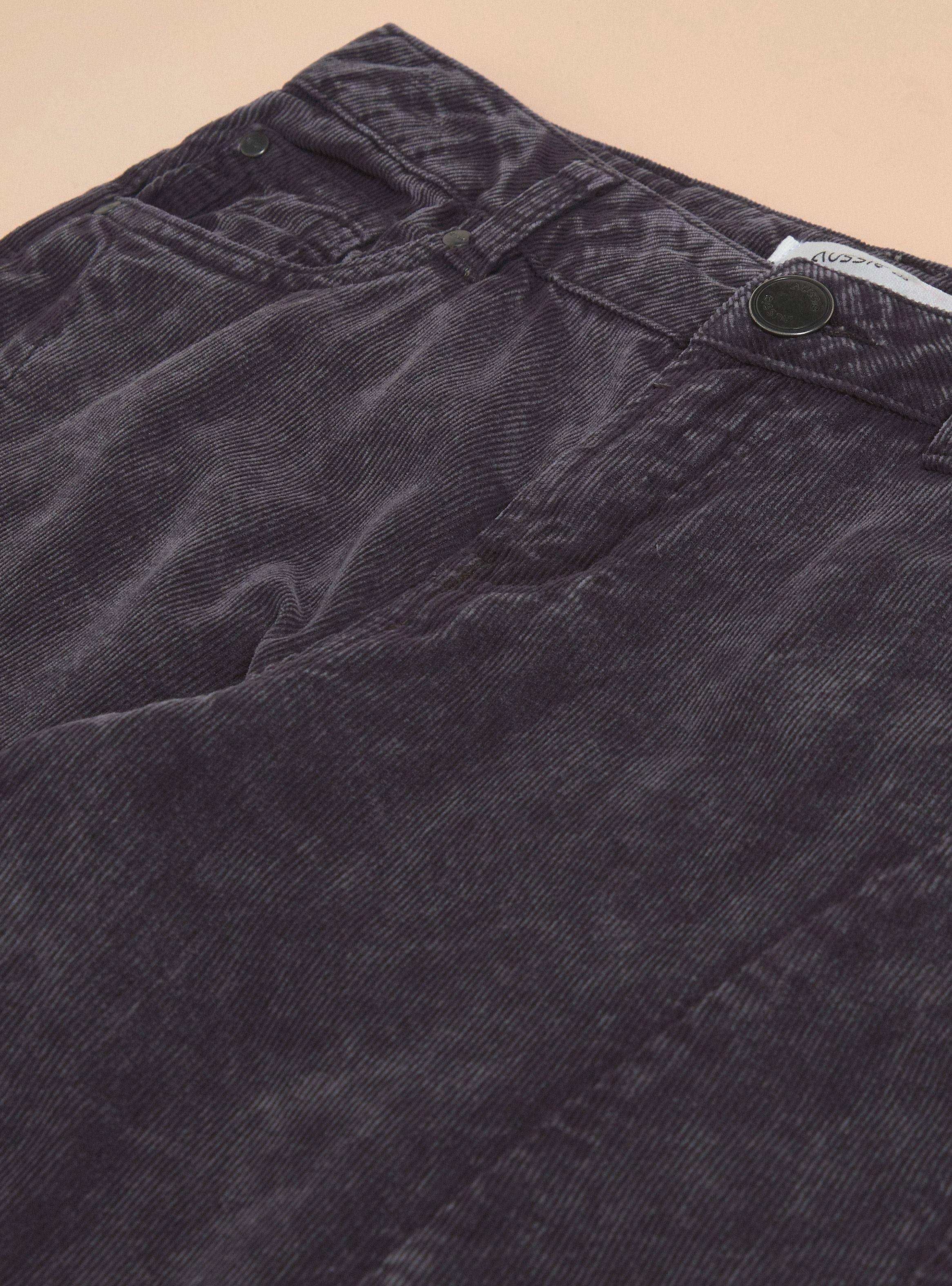 Pantalón Acid Wash Cotelé-2