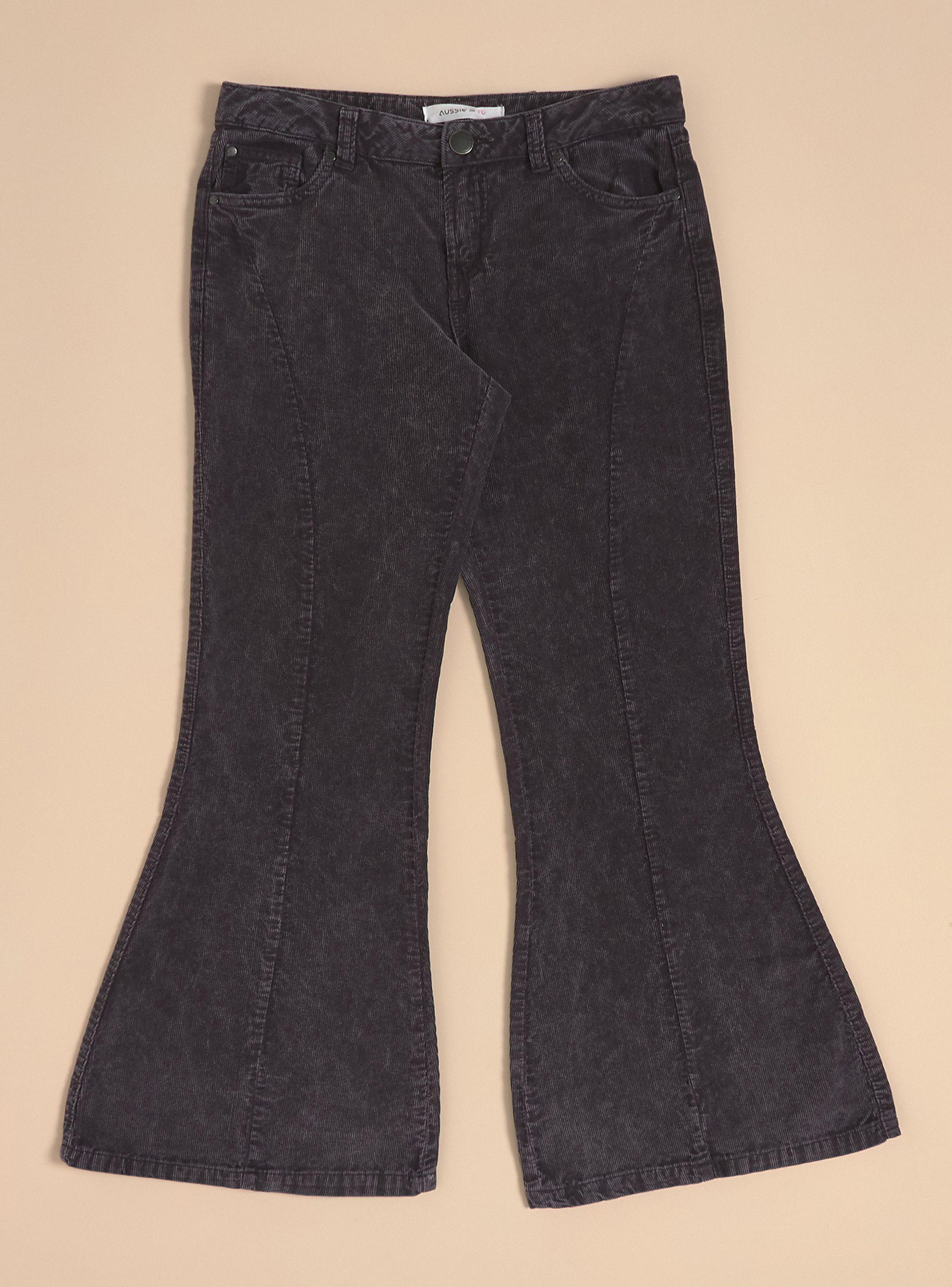 Pantalón Acid Wash Cotelé-0