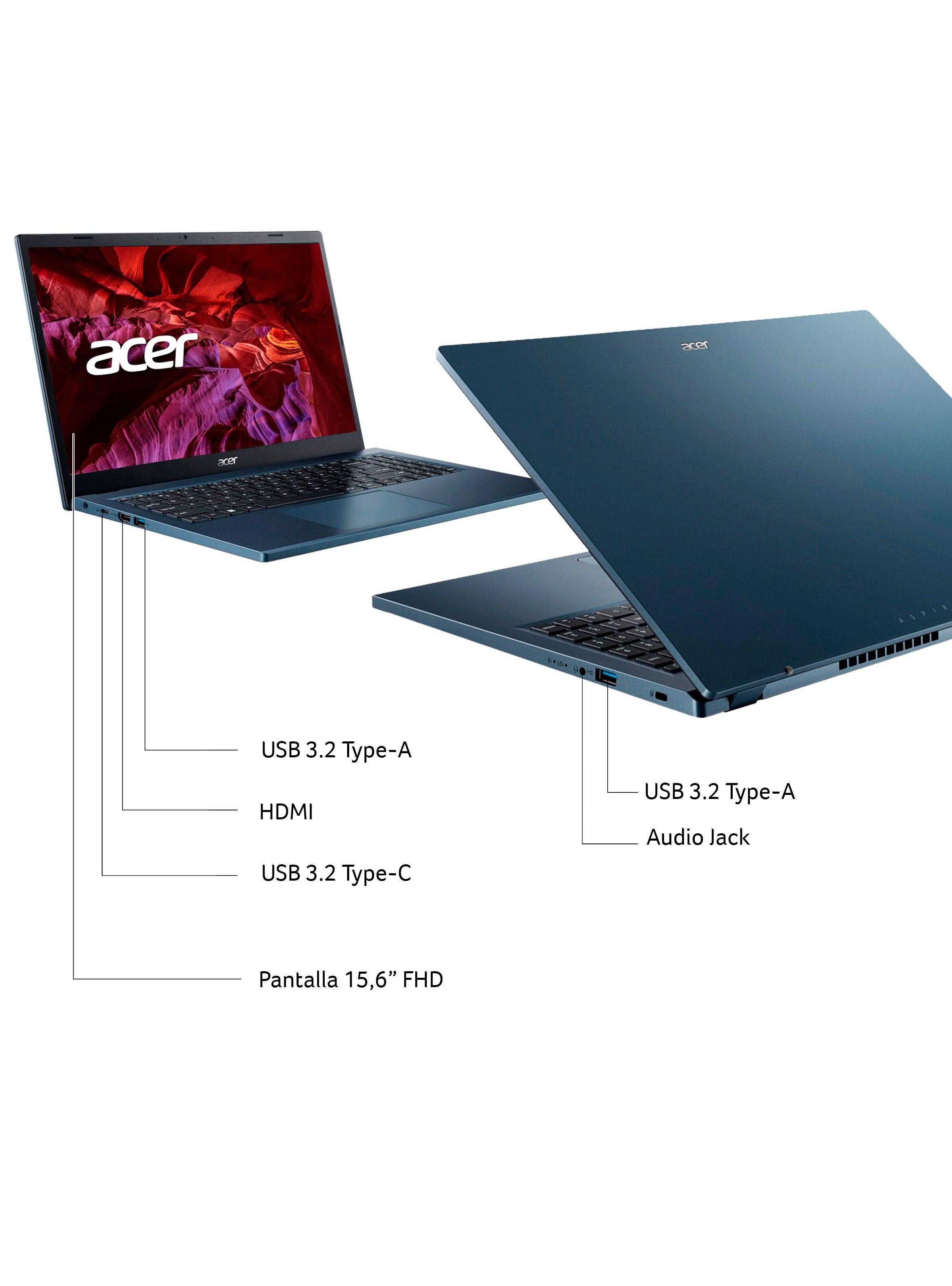 Notebook Aspire 3 A315-24P-R8SM-1 AMD Ryzen 5 Serie 7000 8GB RAM 512GB SSD FHD 15.6"-5