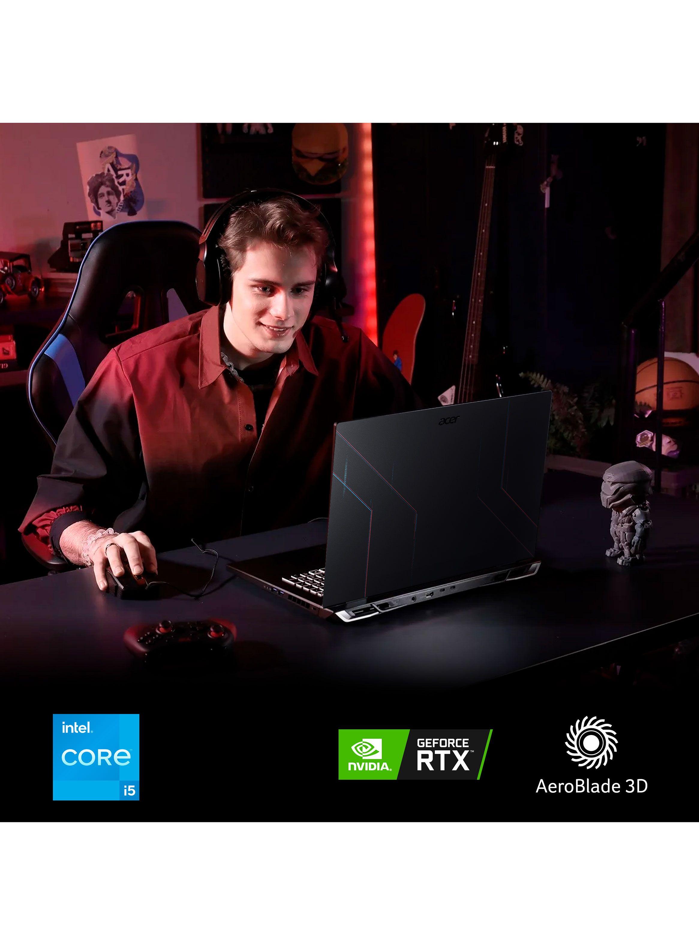 Notebook Gamer Nitro 5 AN515-58-54ZG-1 Intel Core i5 8 Núcleos NVIDIA GeForce RTX 2050 16GB RAM 512GB SSD 15.6"-6