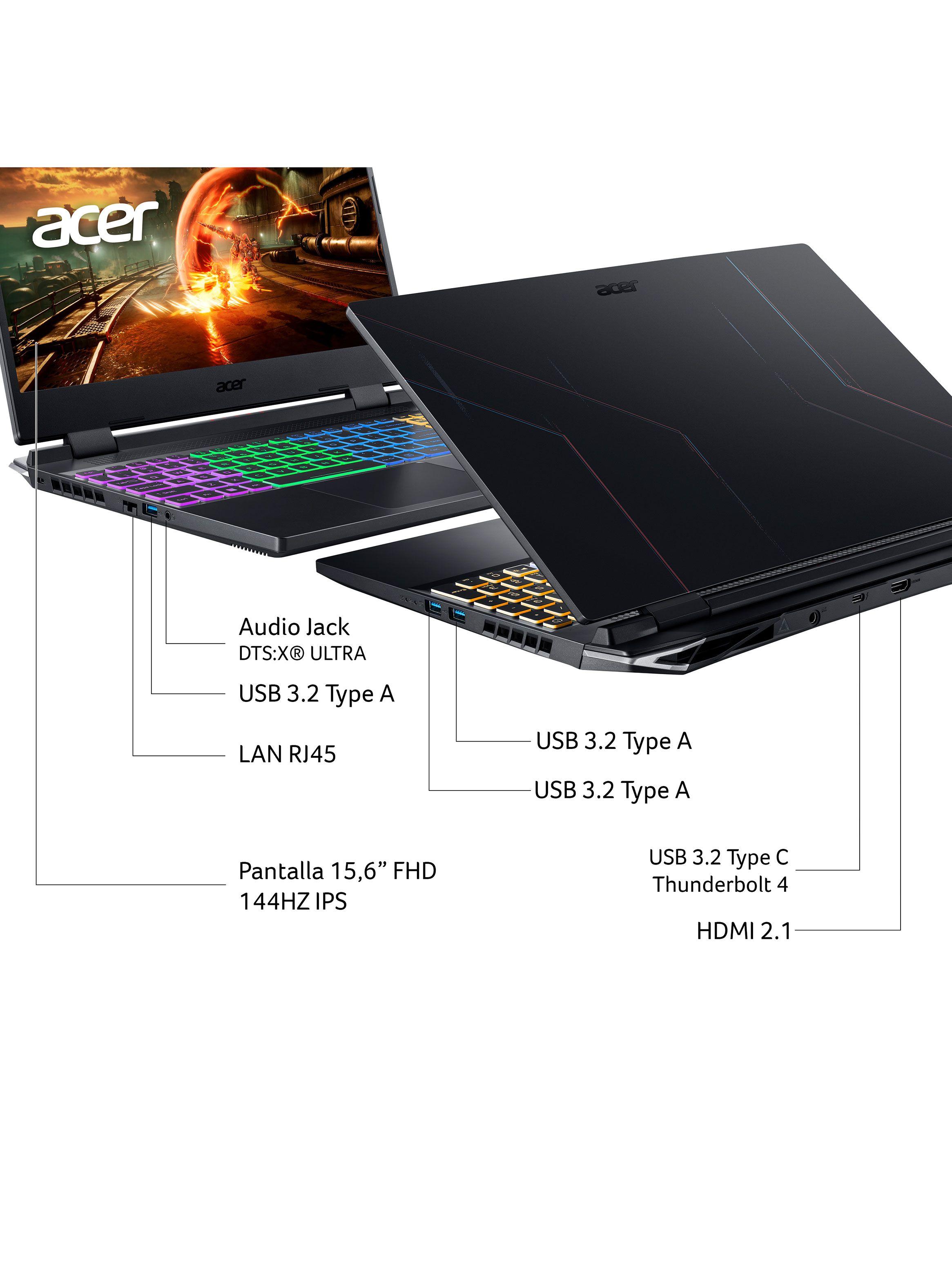 Notebook Gamer Nitro 5 AN515-58-54ZG-1 Intel Core i5 8 Núcleos NVIDIA GeForce RTX 2050 16GB RAM 512GB SSD 15.6"-8