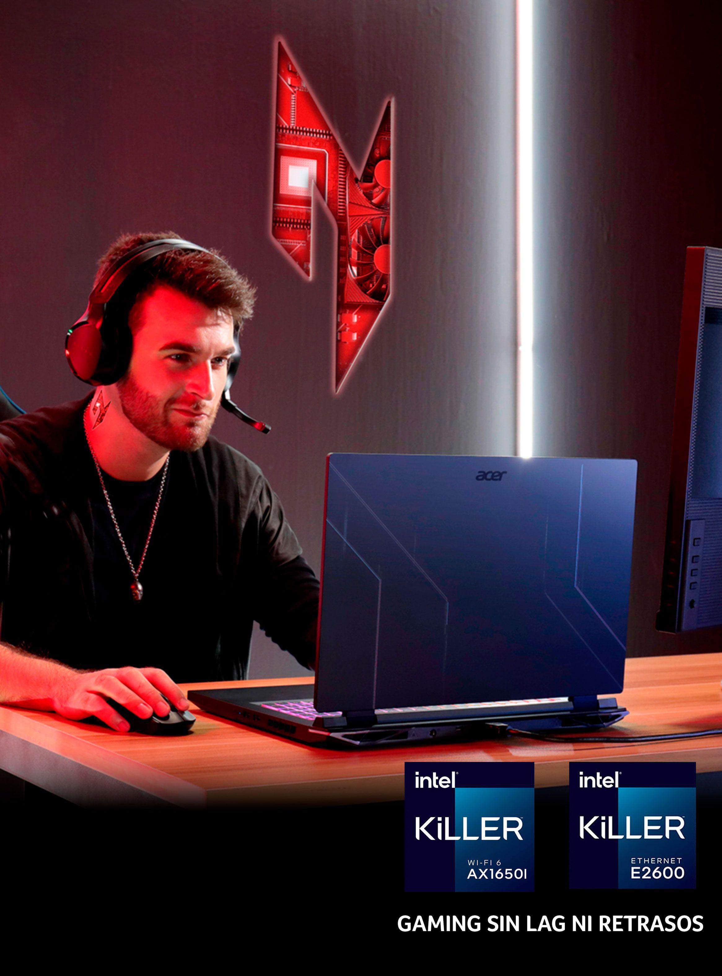 Notebook Gamer Nitro 5 AN515-58-54ZG-1 Intel Core i5 8 Núcleos NVIDIA GeForce RTX 2050 16GB RAM 512GB SSD 15.6"-7