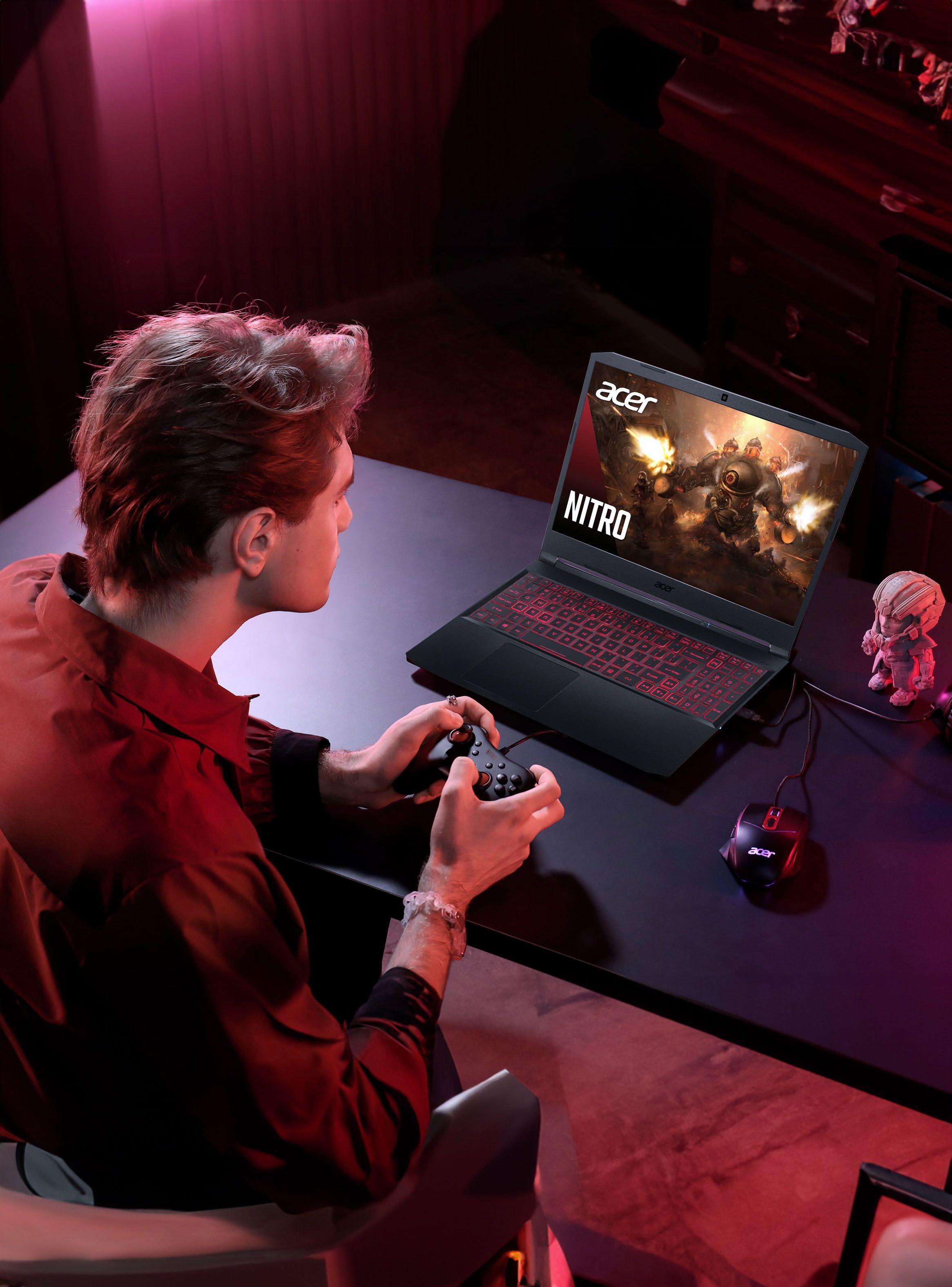 Notebook Gamer Nitro 5 AN515-46-R8RX-1 AMD Ryzen 7 Nvidia GeForce RTX 3050 4GB GDDR6 16GB RAM 512GB SSD 15.6" FHD-8