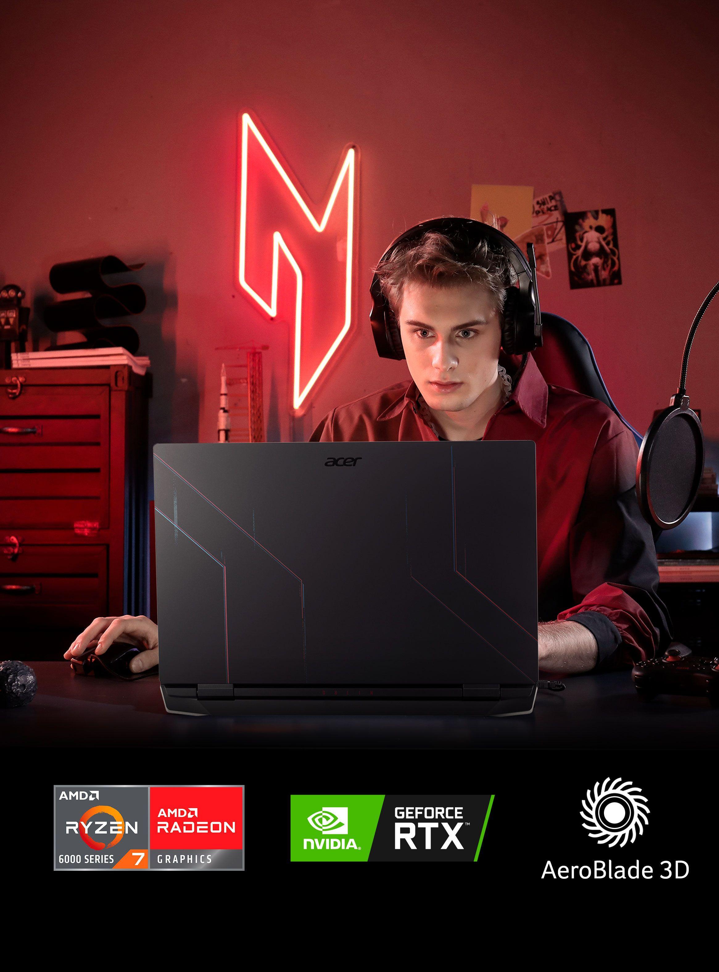 Notebook Gamer Nitro 5 AN515-46-R8RX-1 AMD Ryzen 7 Nvidia GeForce RTX 3050 4GB GDDR6 16GB RAM 512GB SSD 15.6" FHD-6