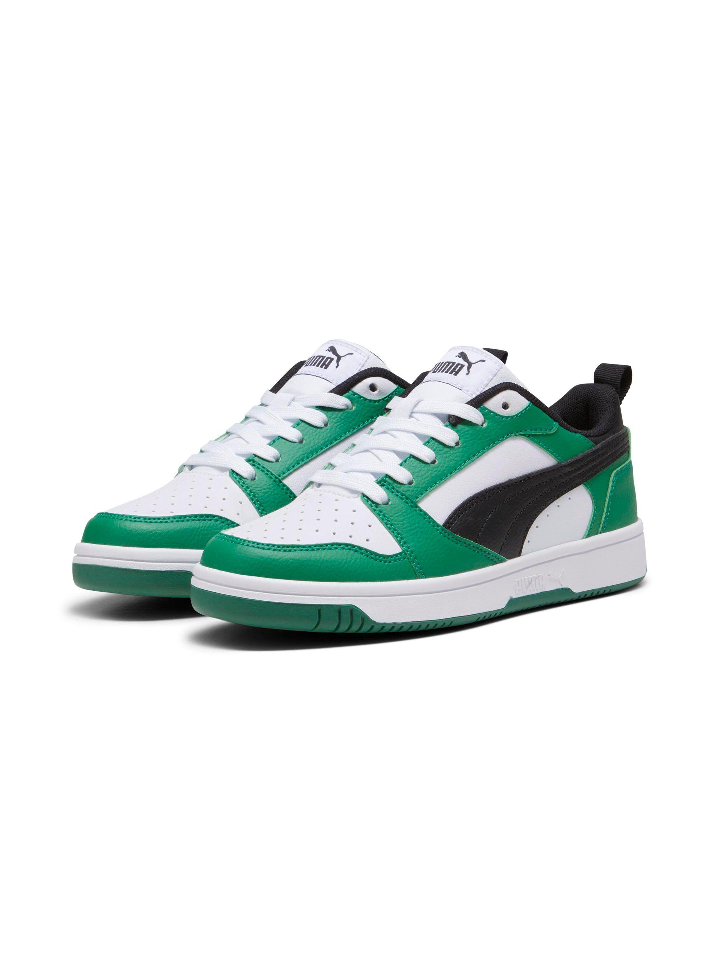 Zapatilla Urbana Rebound V6 Lo Jr Verde Unisex-1