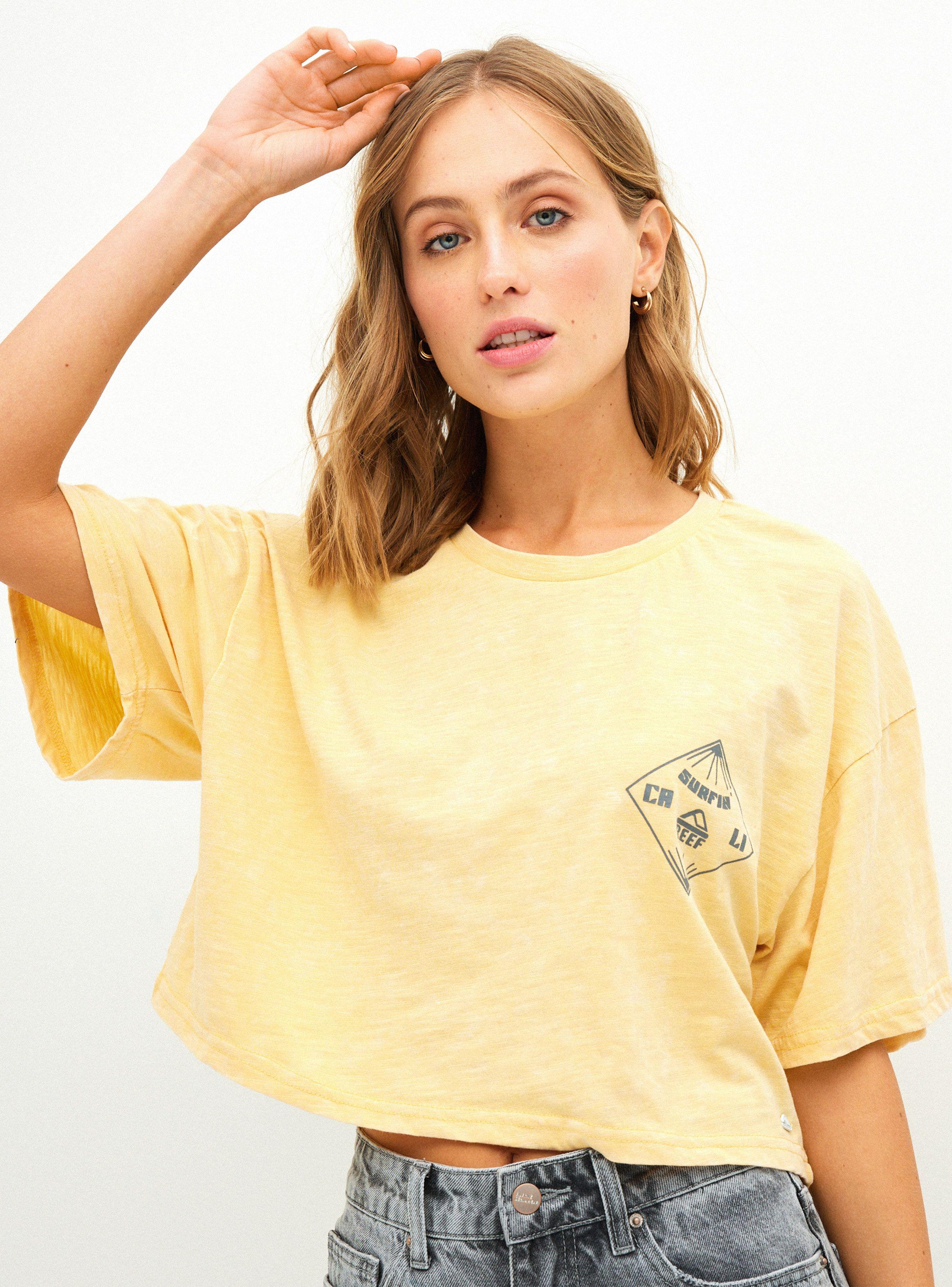 Polera Gráfica Crop Surfin-2