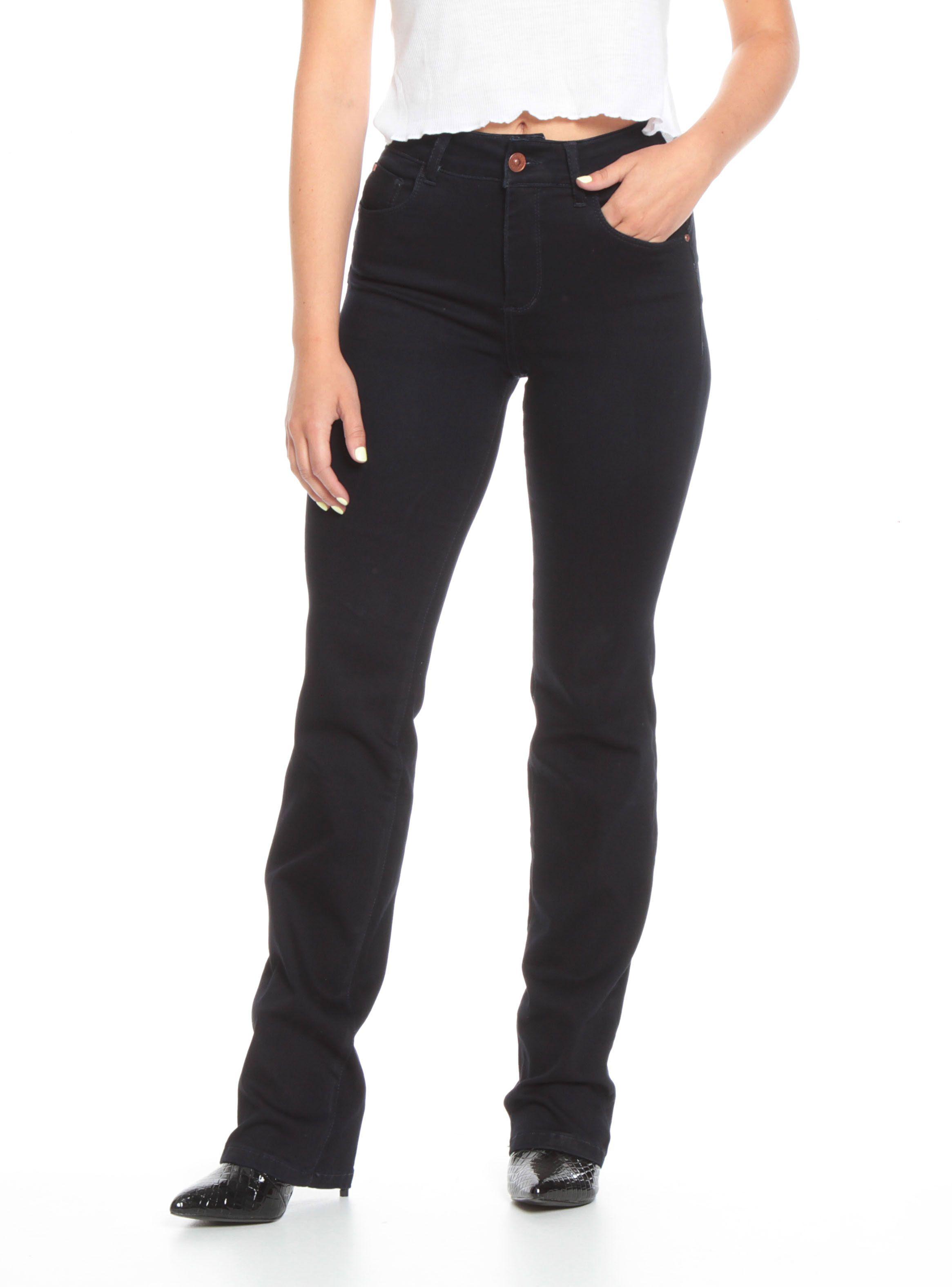 Jeans Recto Tiro Alto Alforza-0