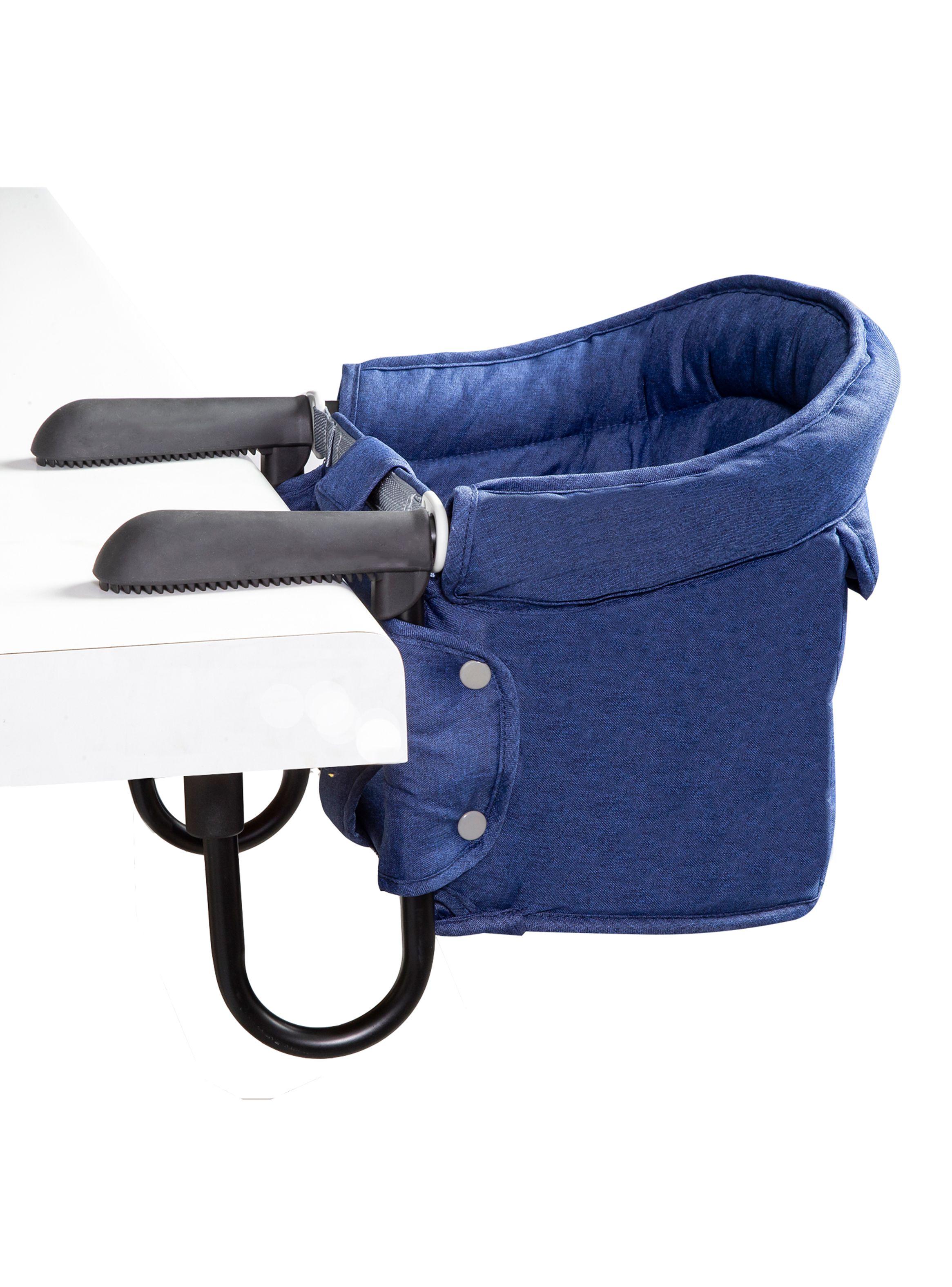 Silla de Comer Eat & Bear Sujeción de Mesa Portable Azul-0