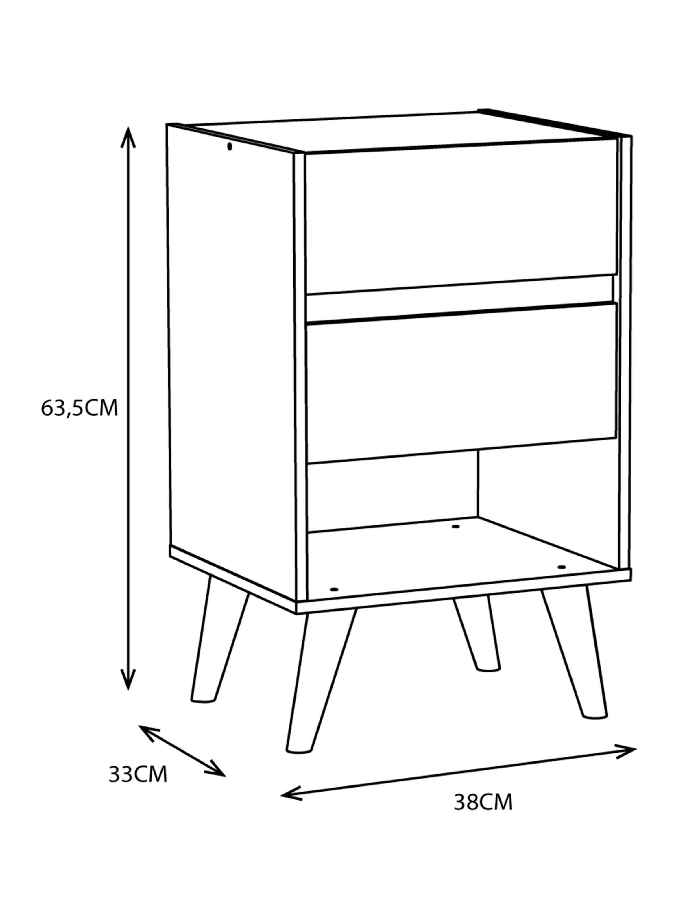 Cama Europea Comfort Plus 2 Plazas x 190 cm + Set Muebles Vidal Paris Negro Blanco-7
