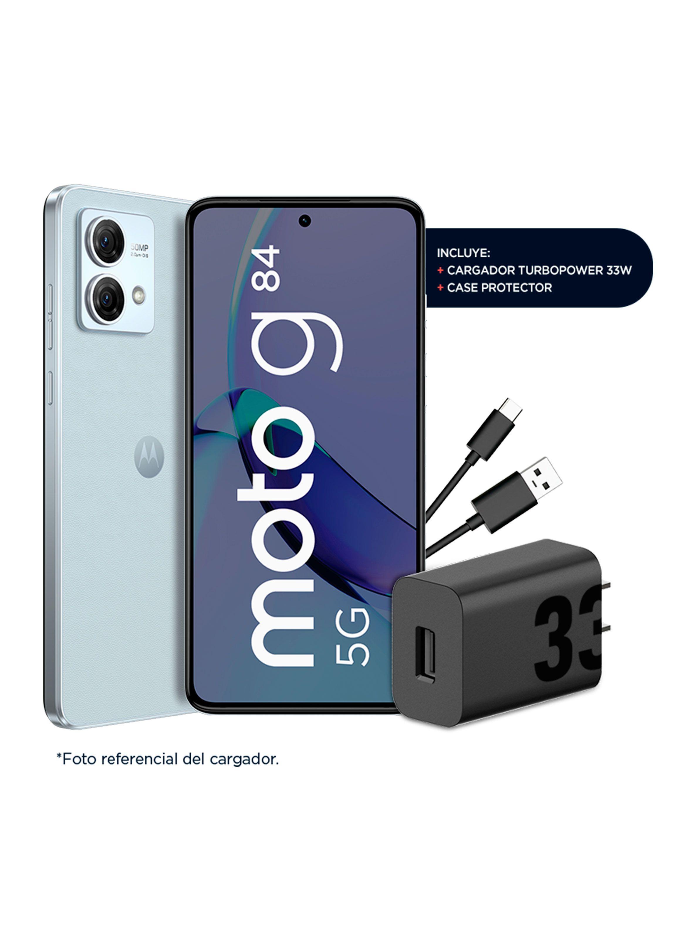 Smartphone Moto G84 5G 256GB 6.6" Azul Liberado + Audífonos Buds 135-1