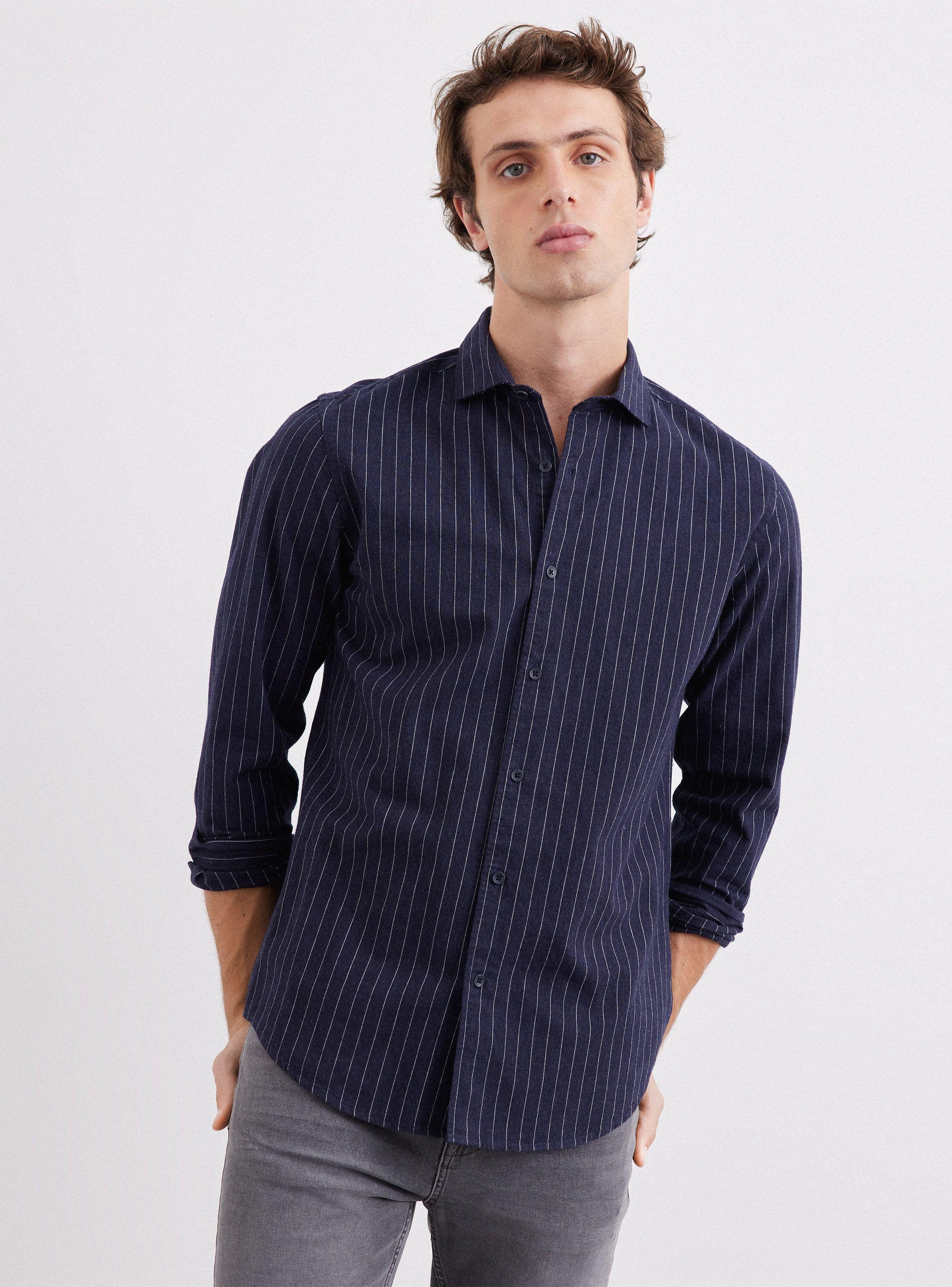 Camisa de Vestir  Rayas-0