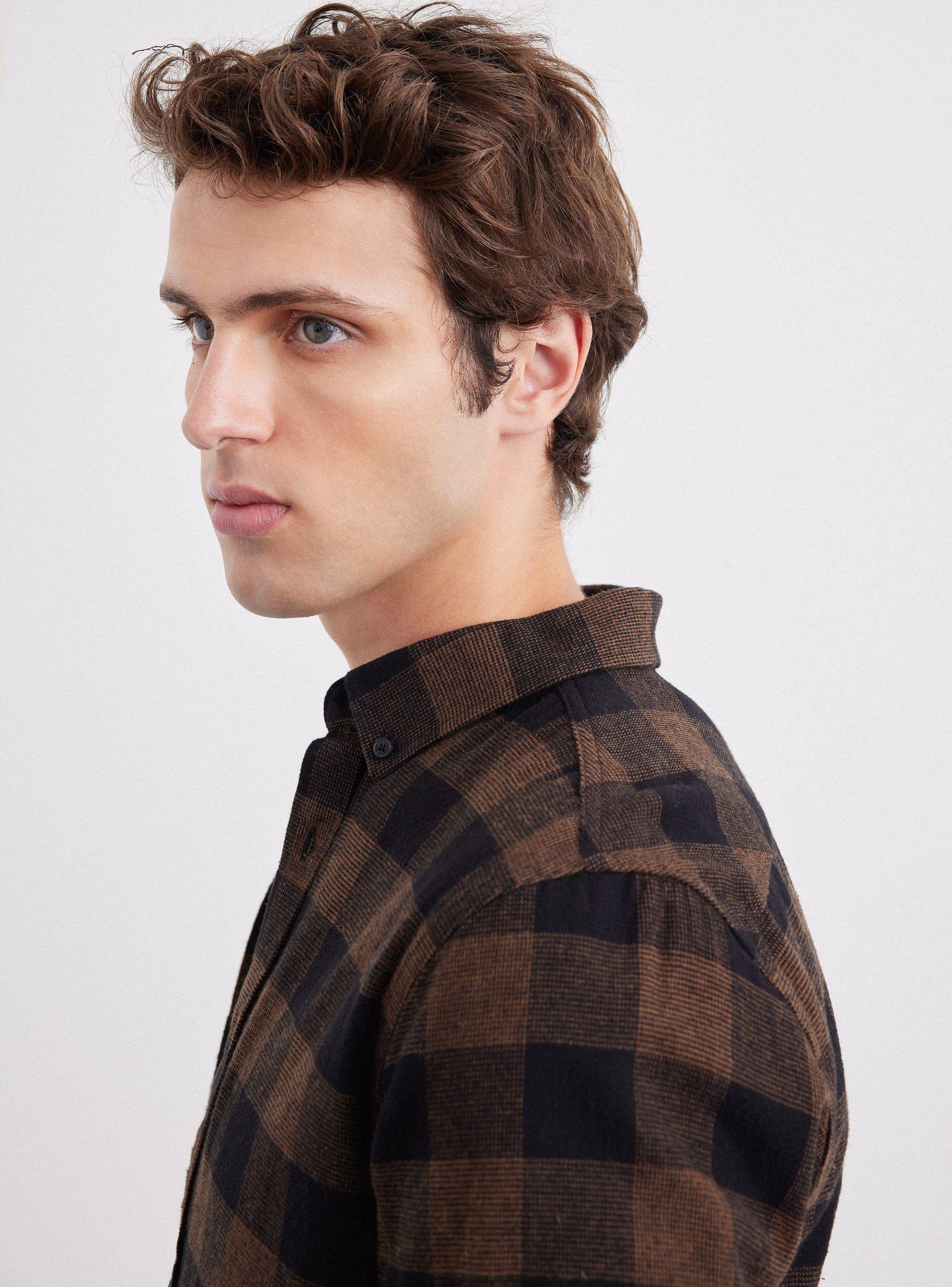 Camisa de Vestir Escocesa Ddp-3