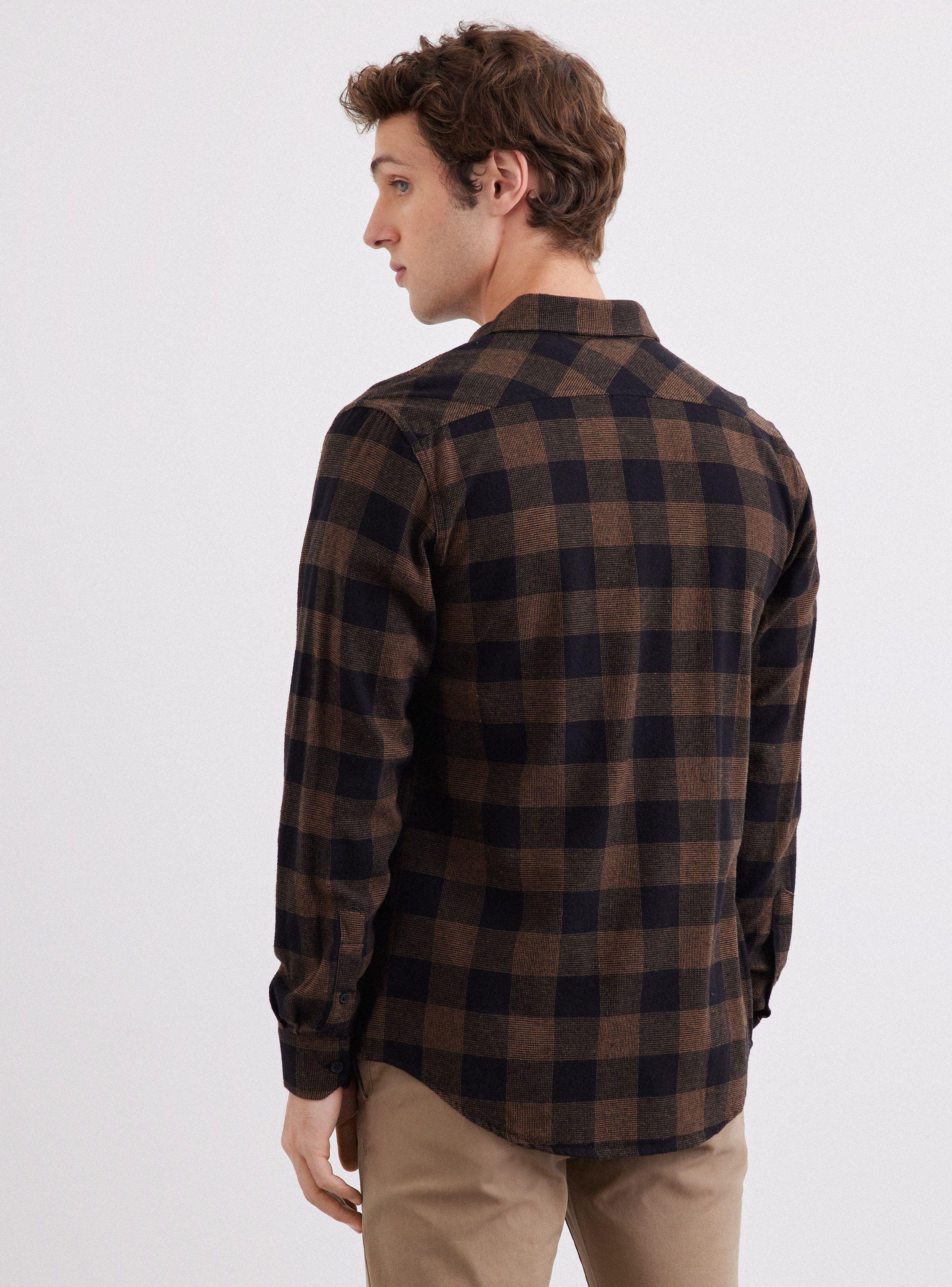 Camisa de Vestir Escocesa Ddp-1