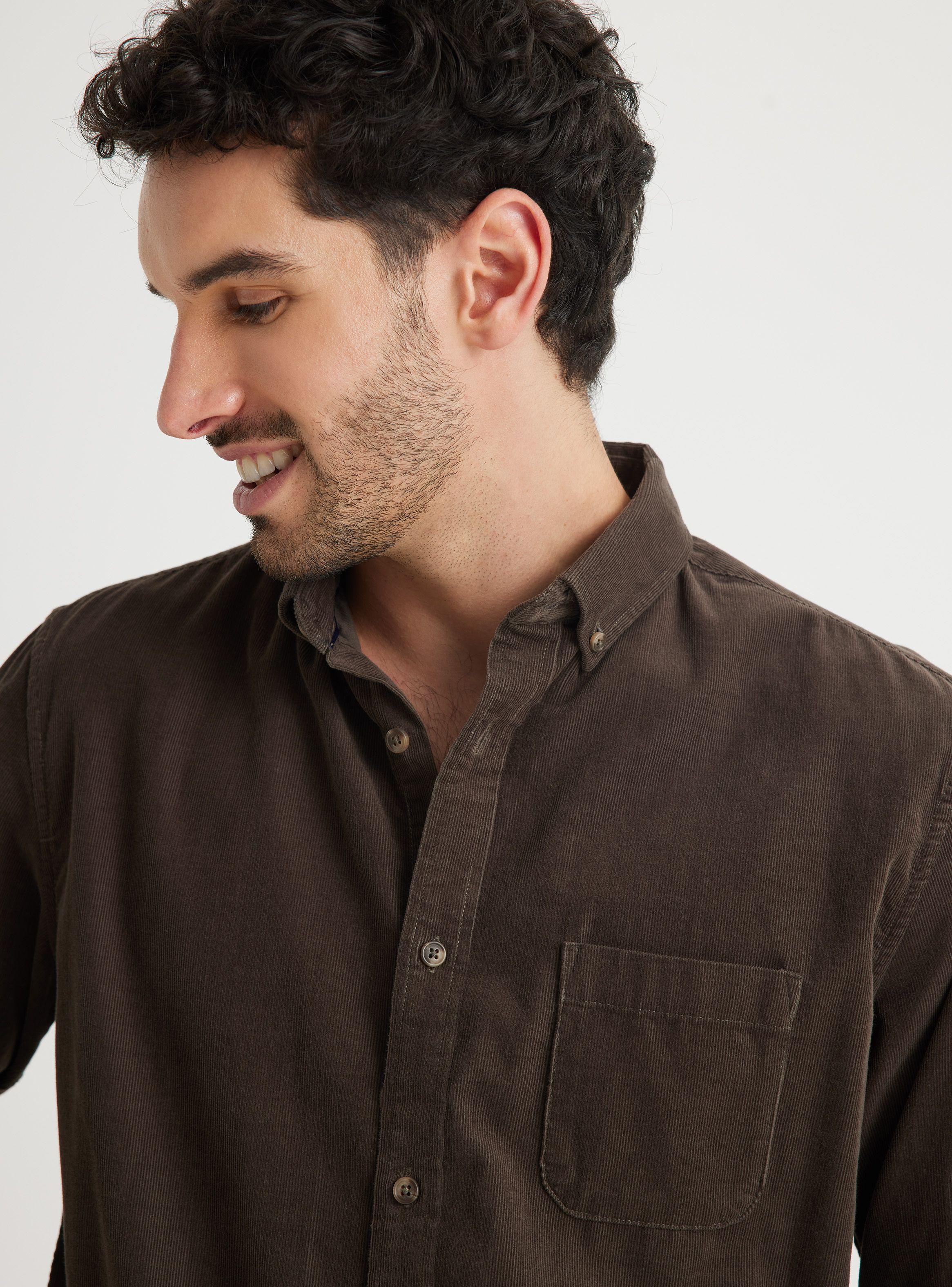 Camisa de Vestir Cotelé-3