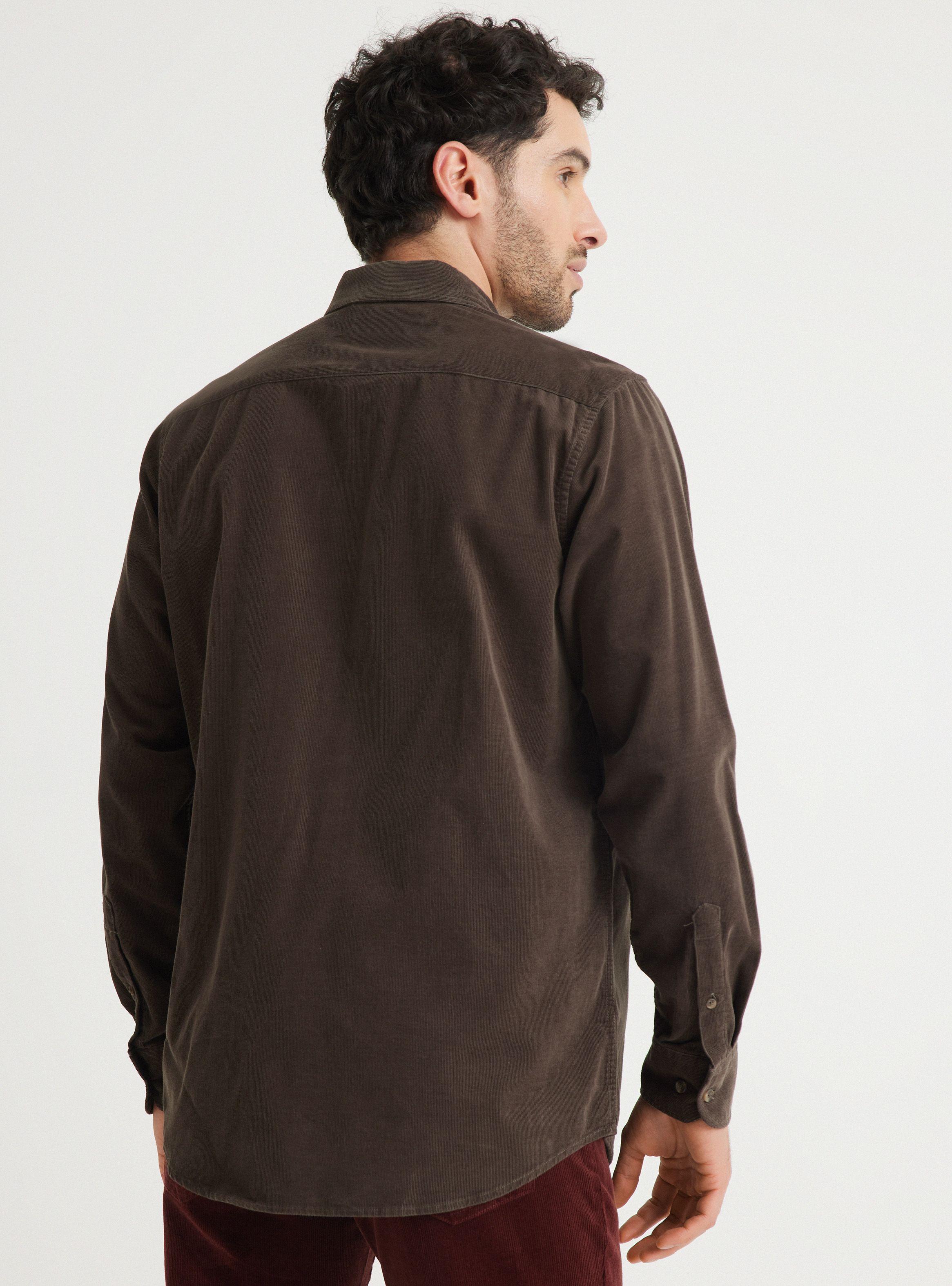 Camisa de Vestir Cotelé-1