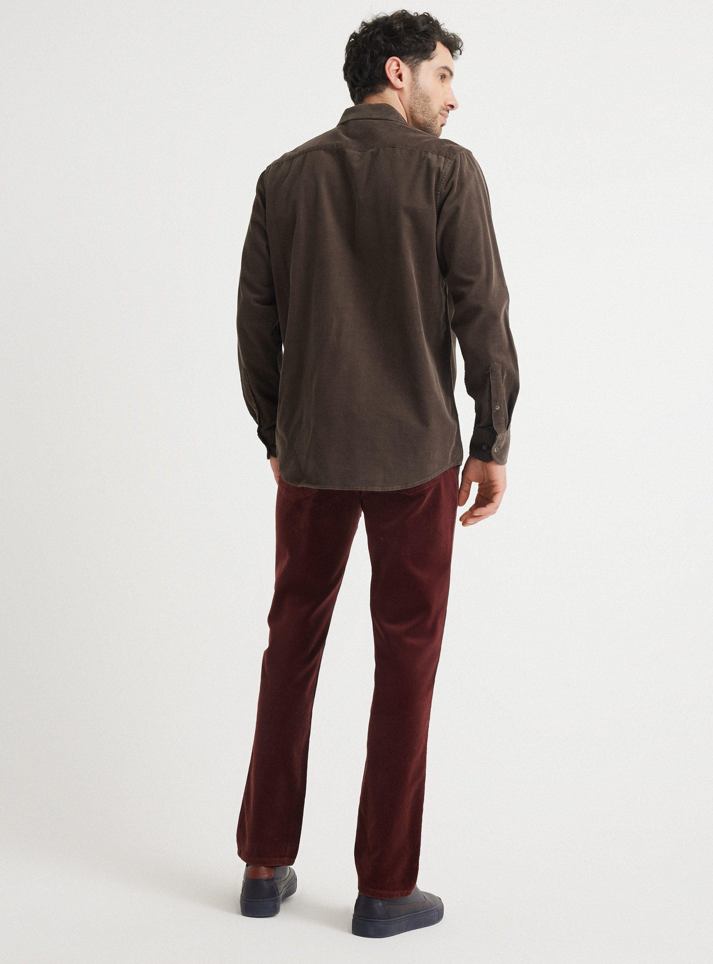 Pantalón Cotelé Slim Fit-5