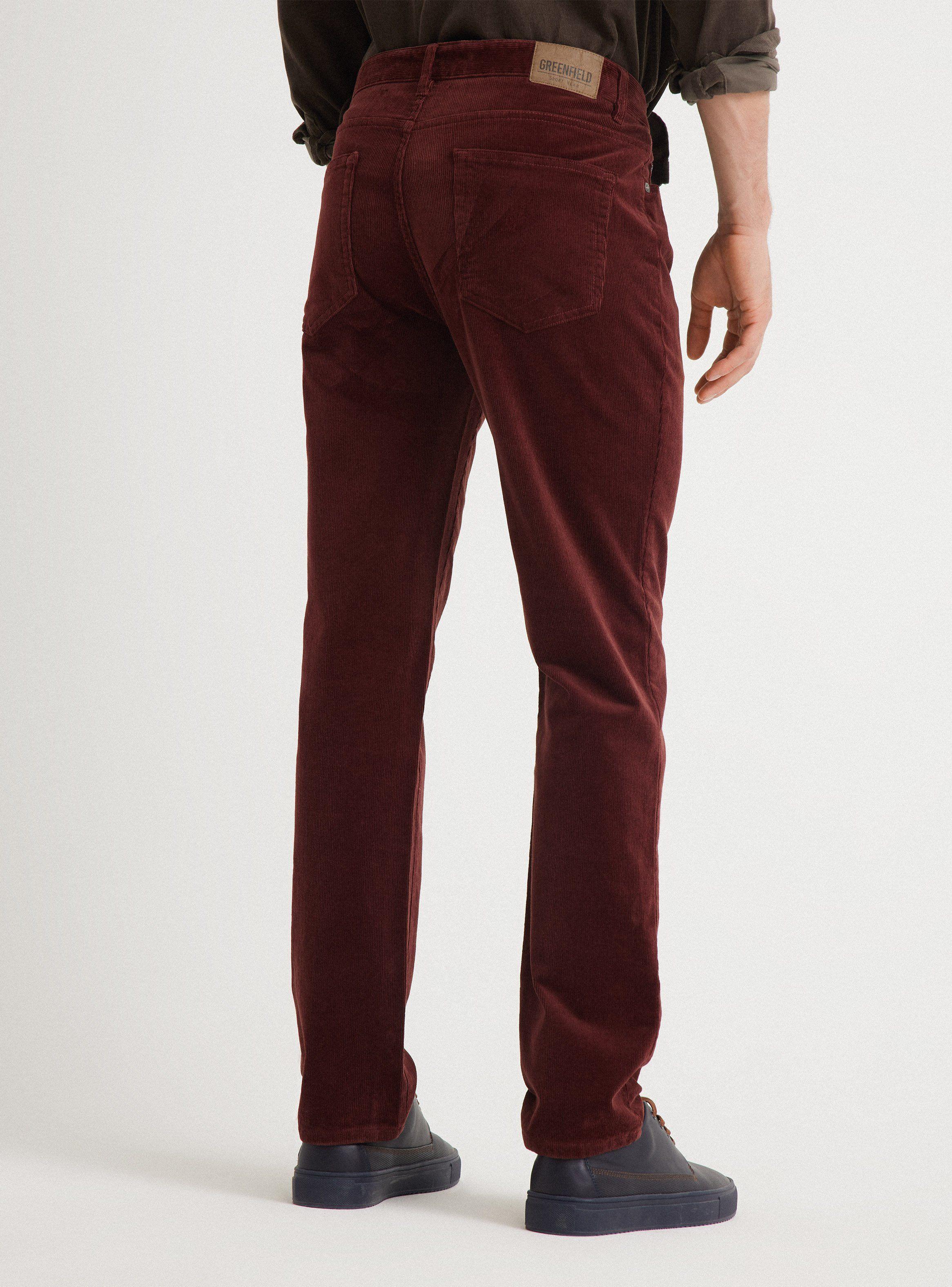 Pantalón Cotelé Slim Fit-1