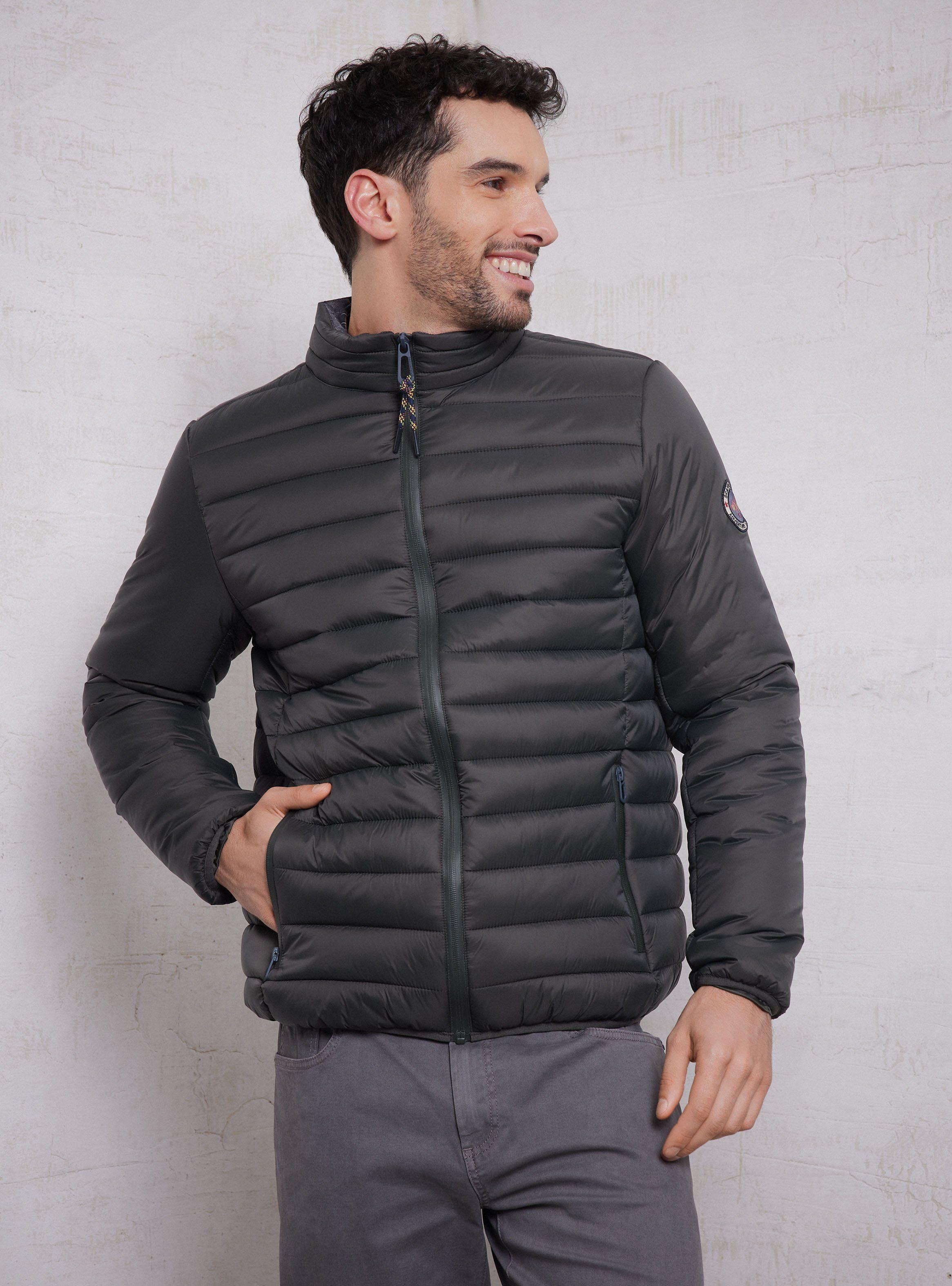 Parka Full Zipper Parche en Brazo-0