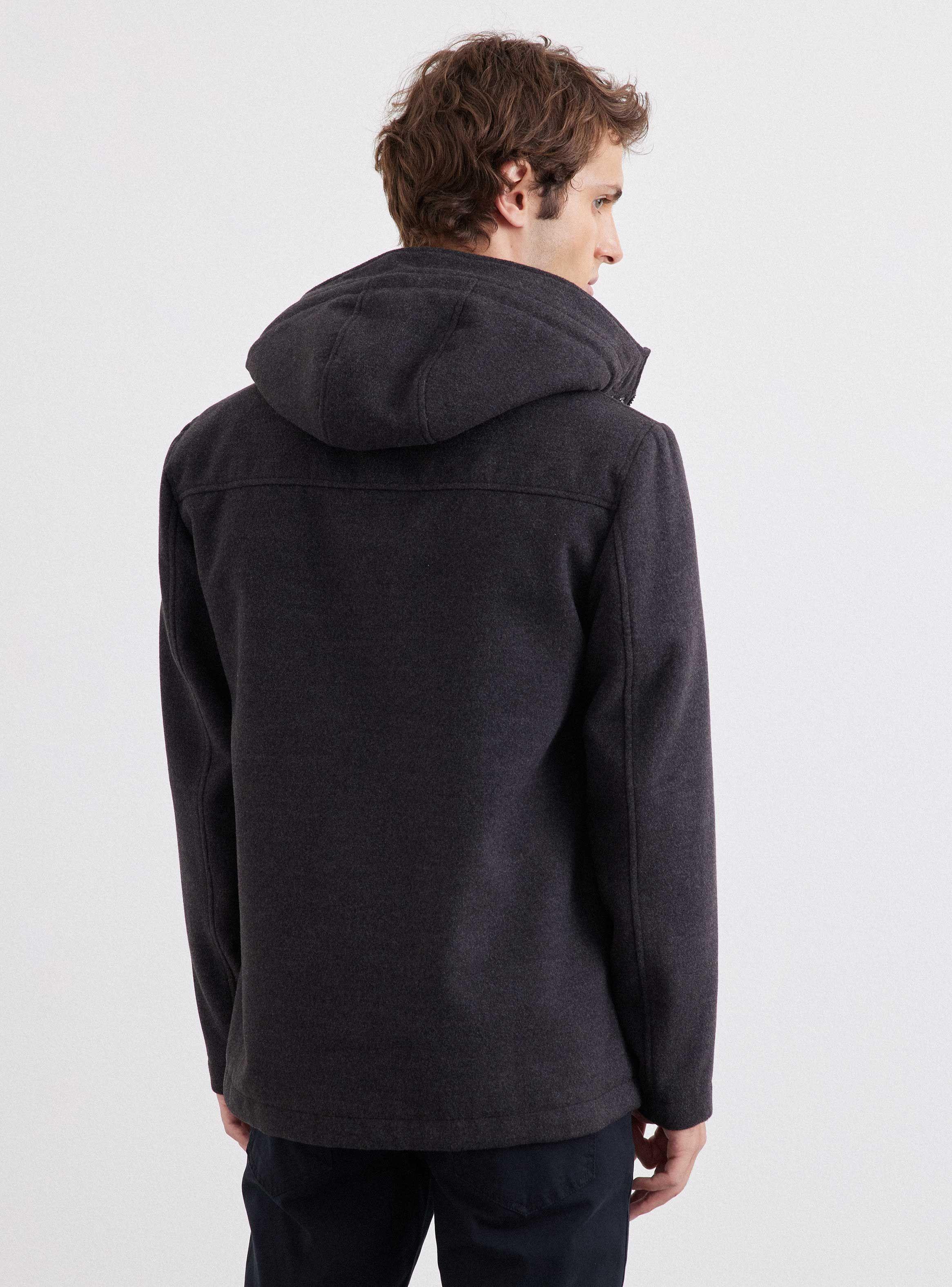 Abrigo Hoodie Sherpa-1