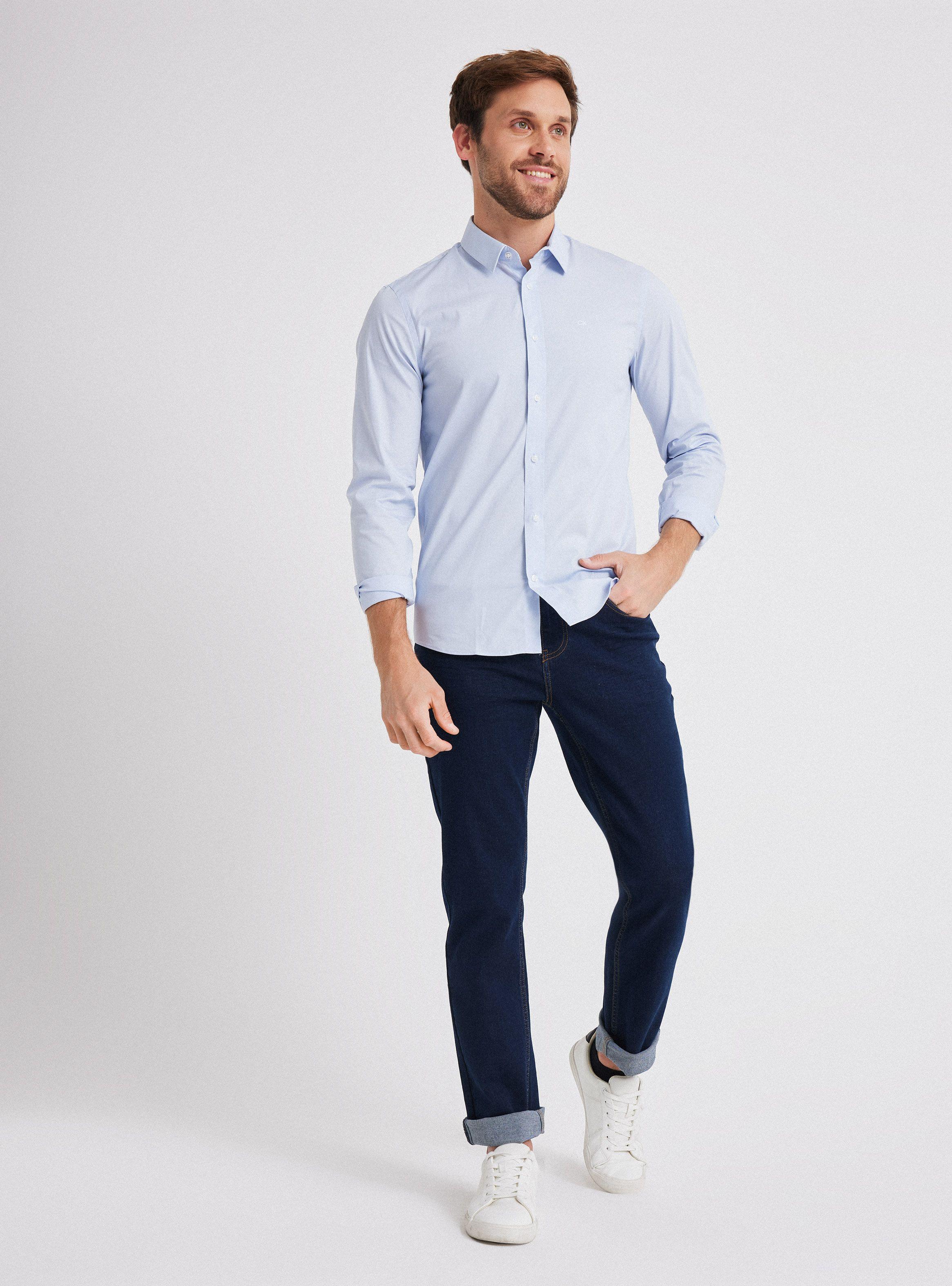 Camisa Ml Slim Fit-3