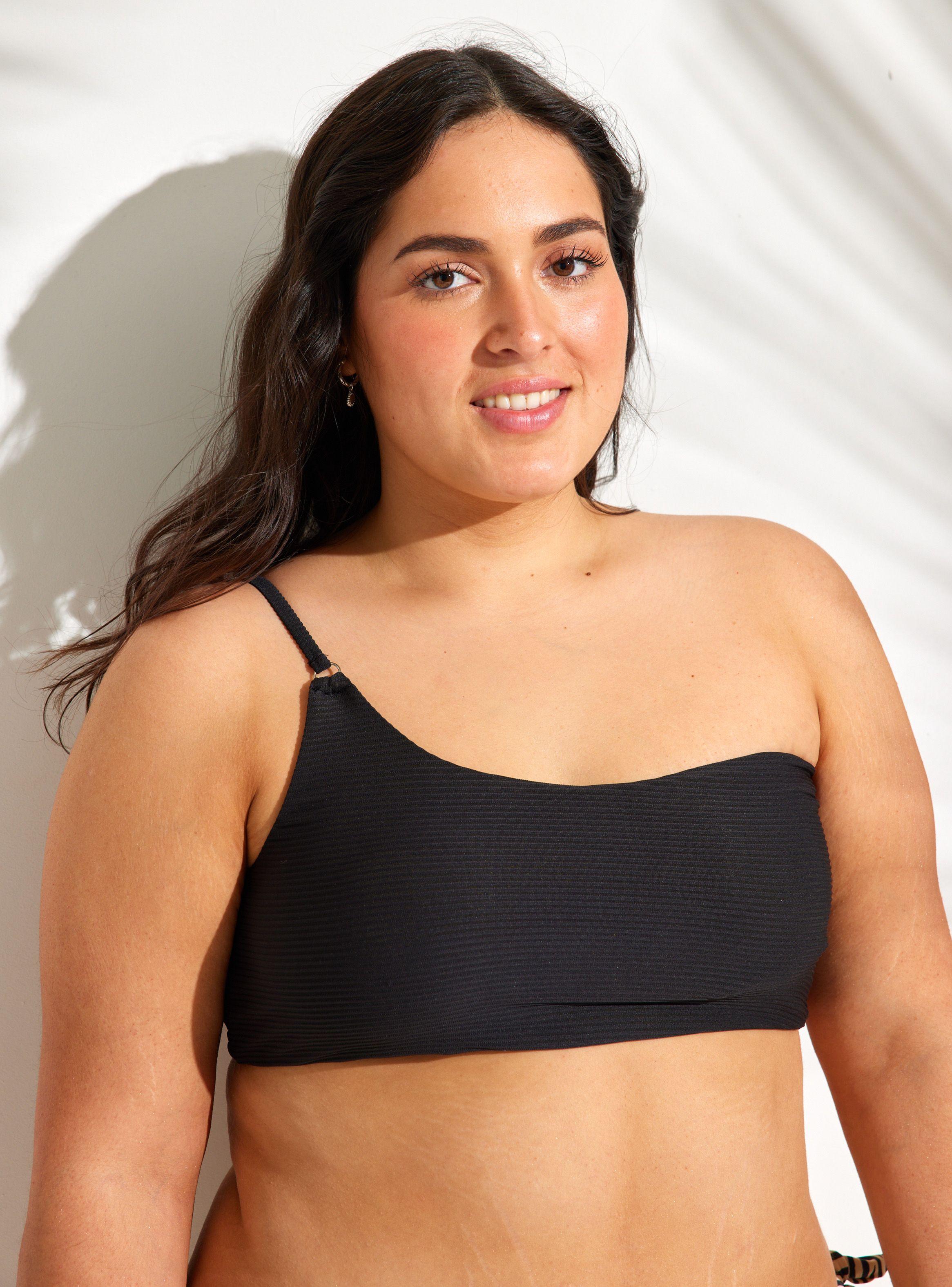 Top Asimétrico Bikini Un Hombro-3