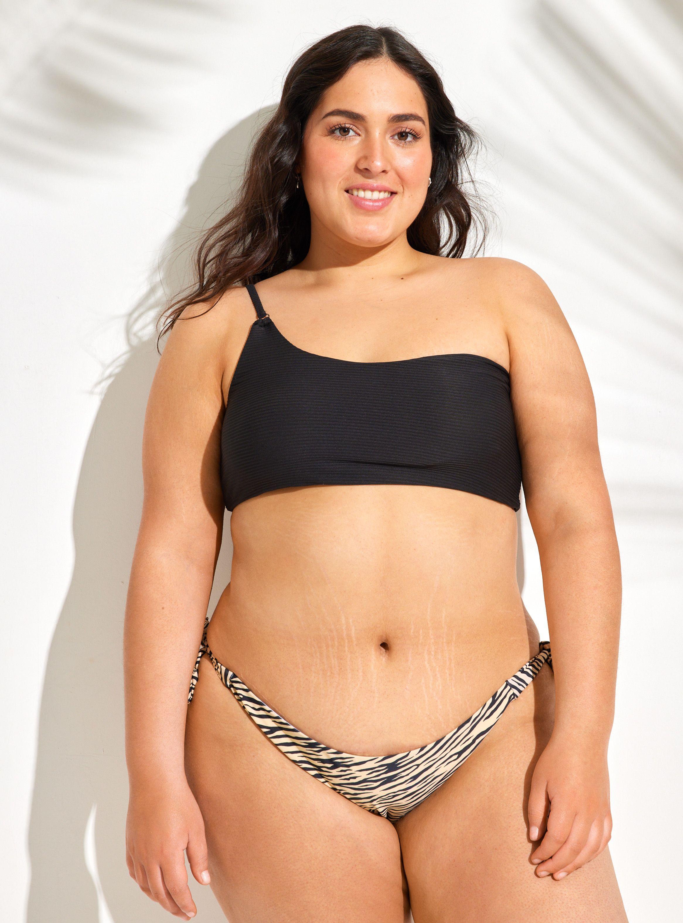 Top Asimétrico Bikini Un Hombro-5
