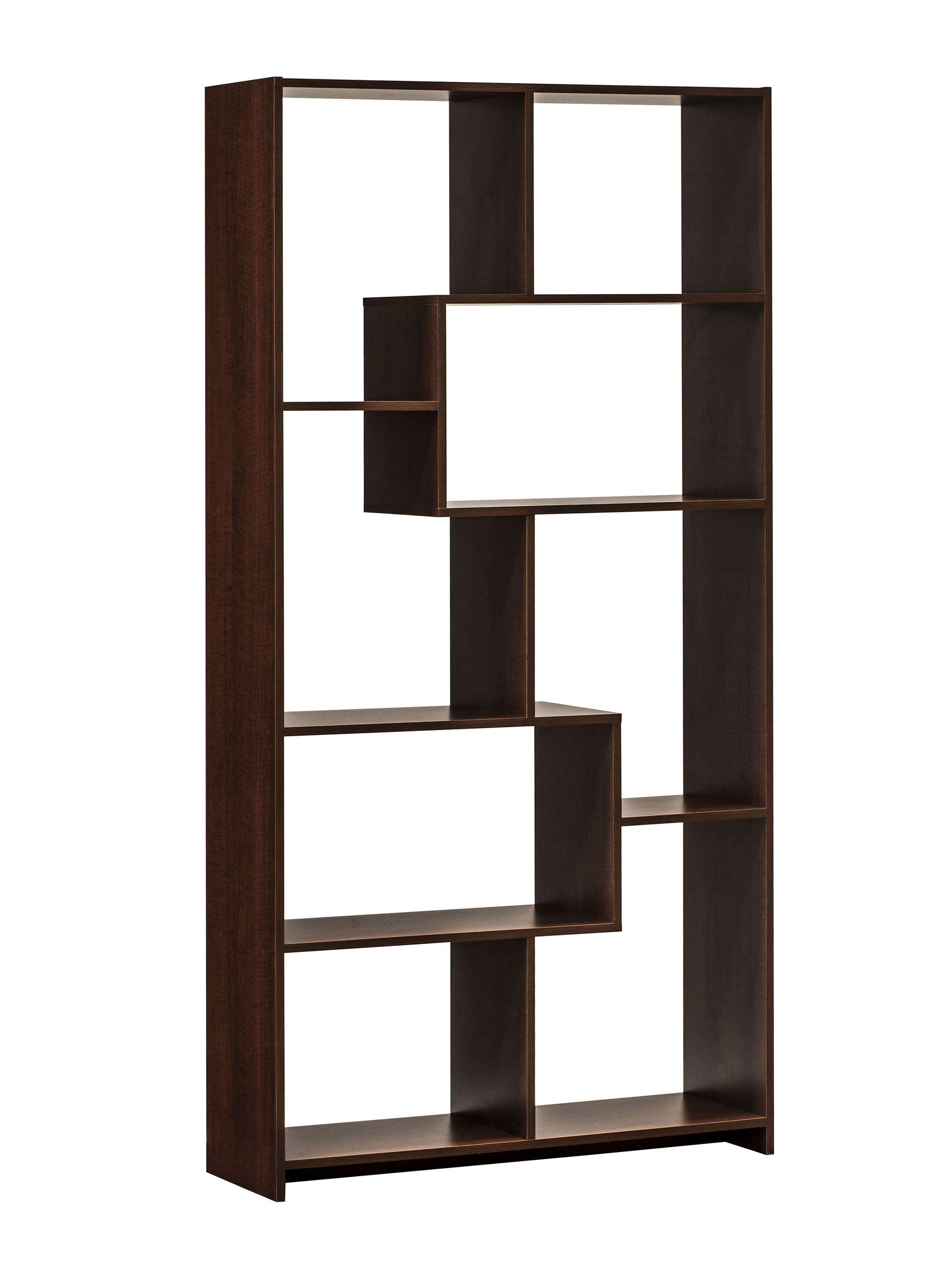 Librero Puzzle 8 Repisas 90x29x180 cm Mobikit-0