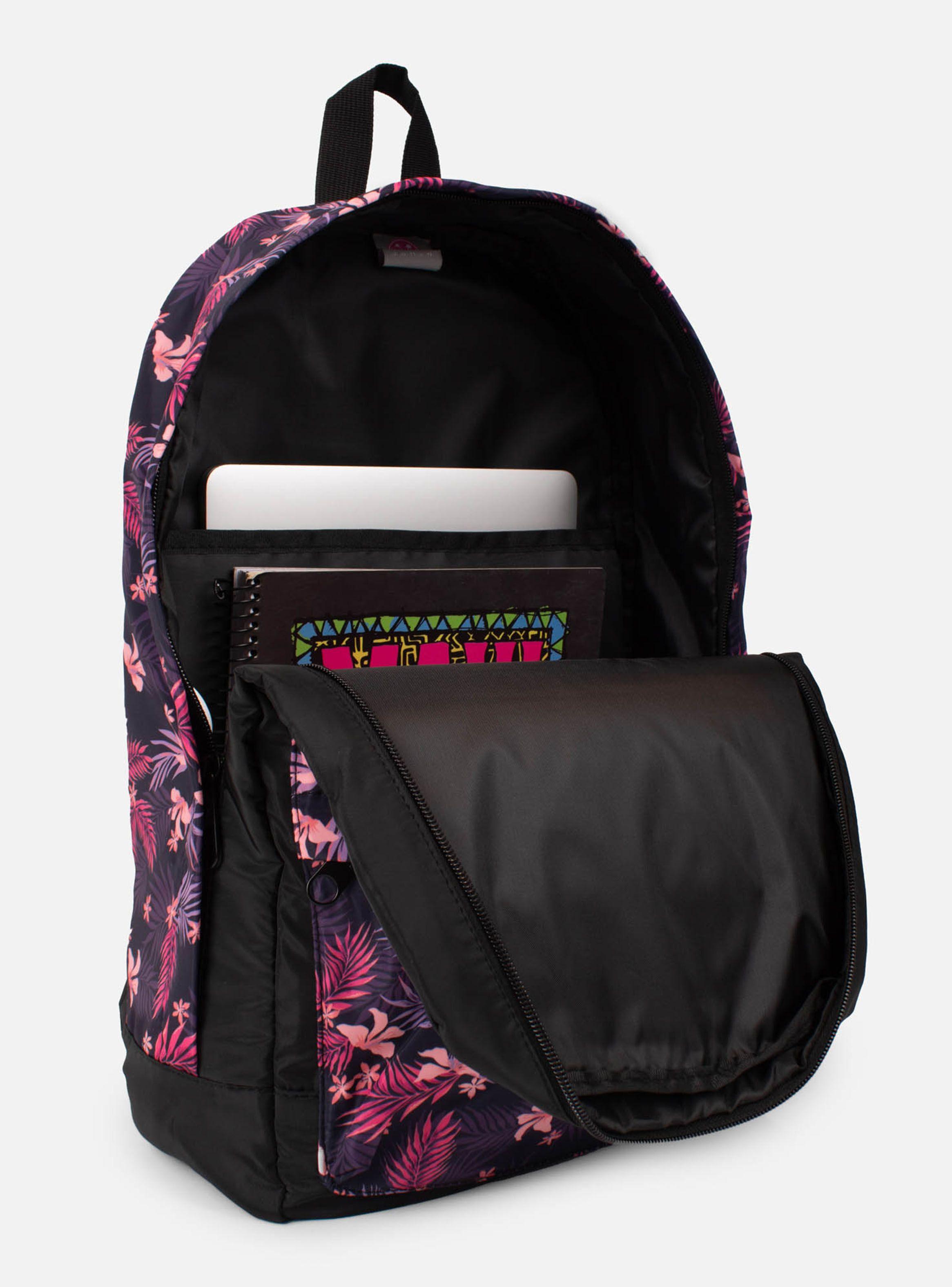 Mochila Fucsia Flowers-3