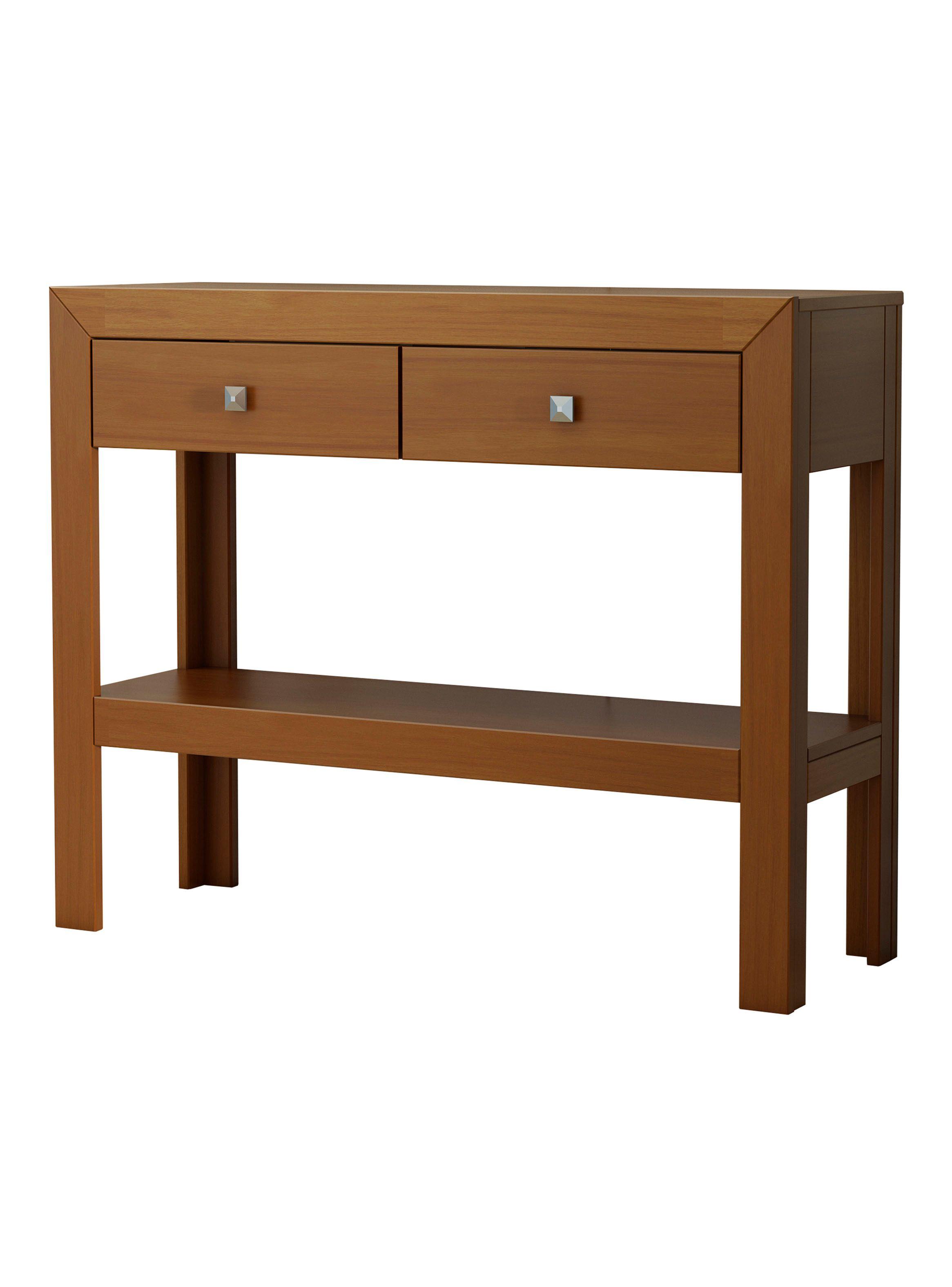 Mesa de Arrimo Kynus 2 Cajones 34.6x105.4 cm-2