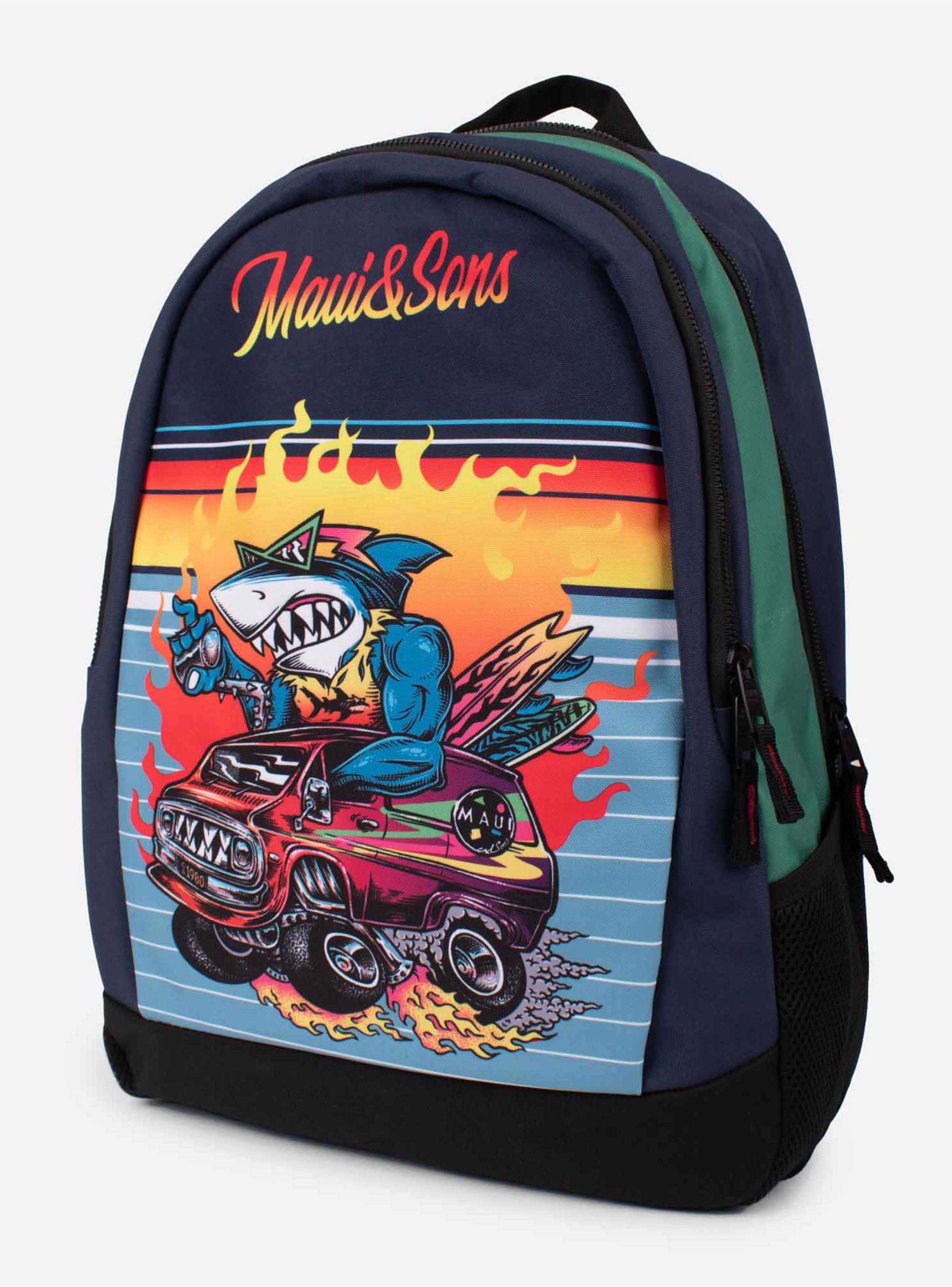 Mochila Shark Orange-2