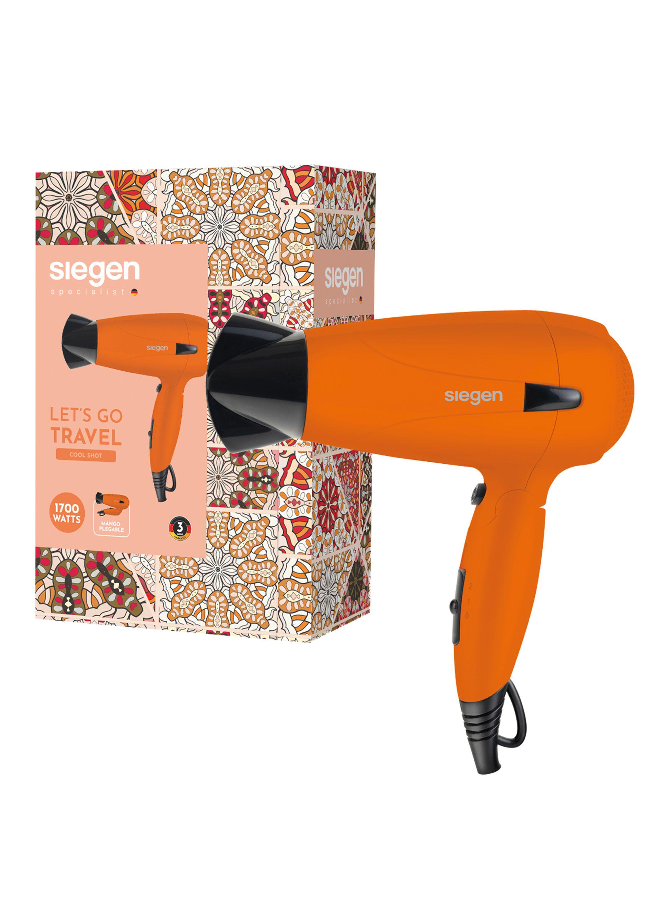 Secador de Pelo Let`s Go Travel Naranjo SG-3012C40-1