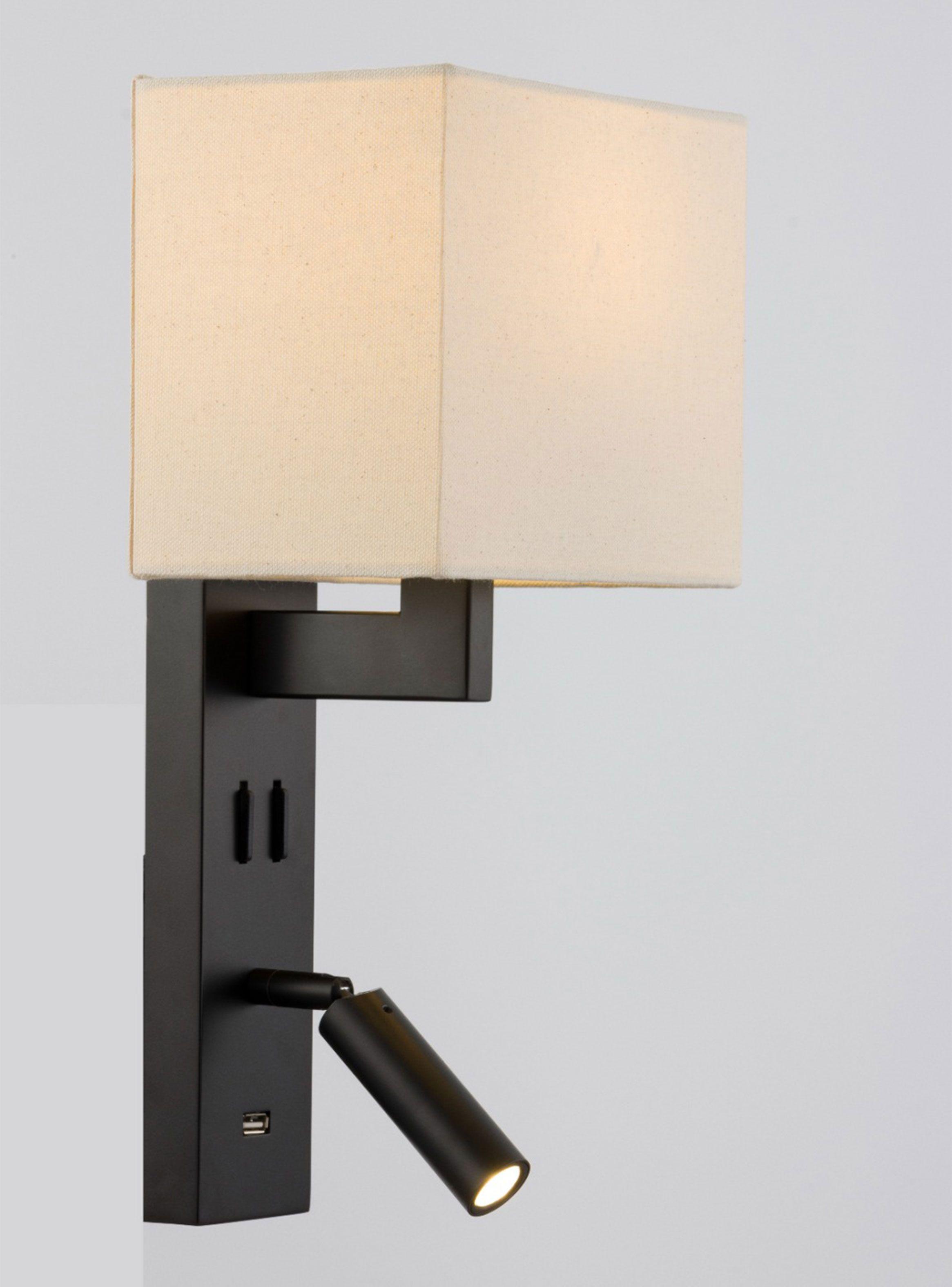 Apliqué USB Led Negro Pantalla Cuadrada-0