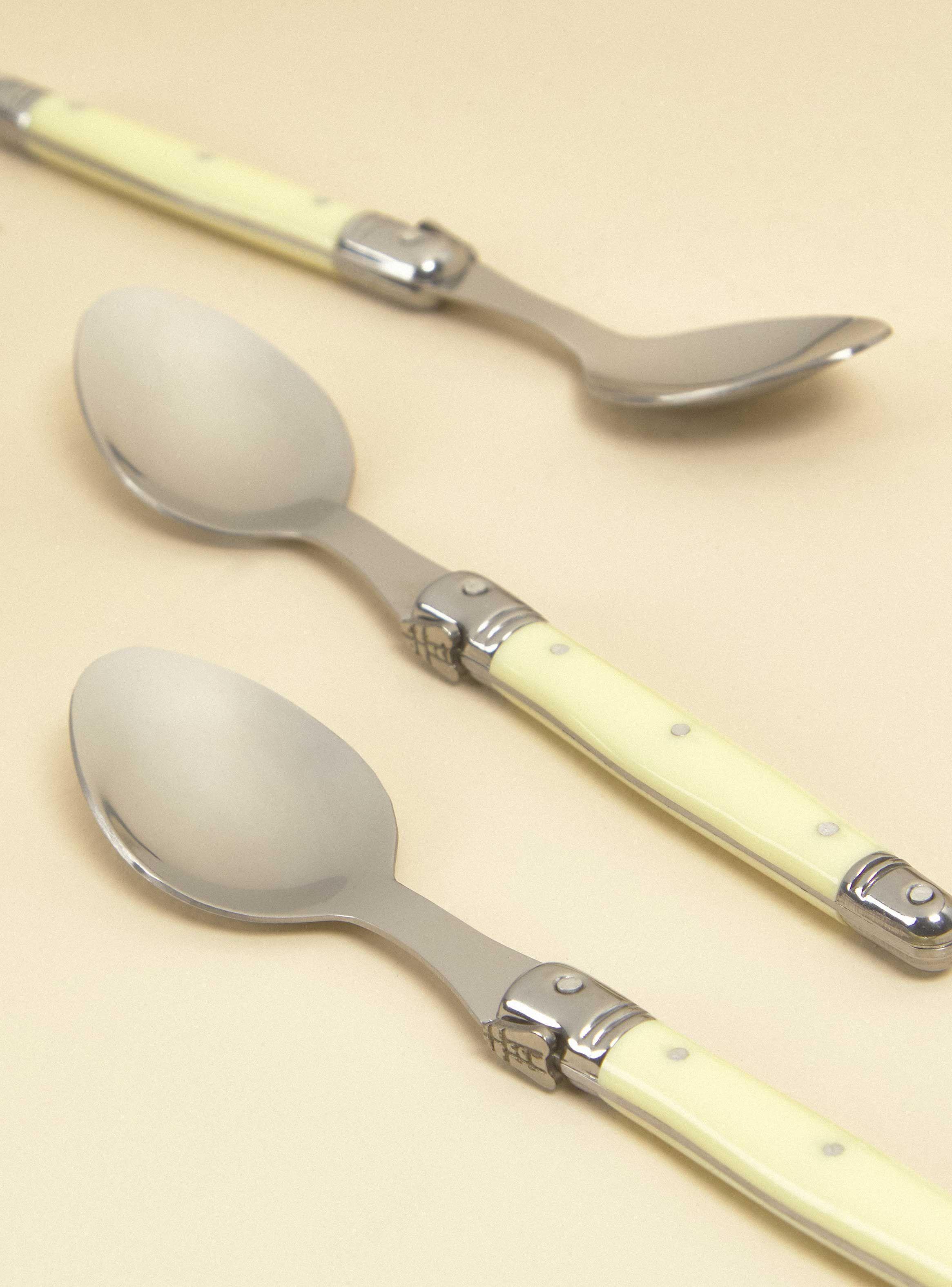 Set de 6 Cucharas Postre Ivory-2