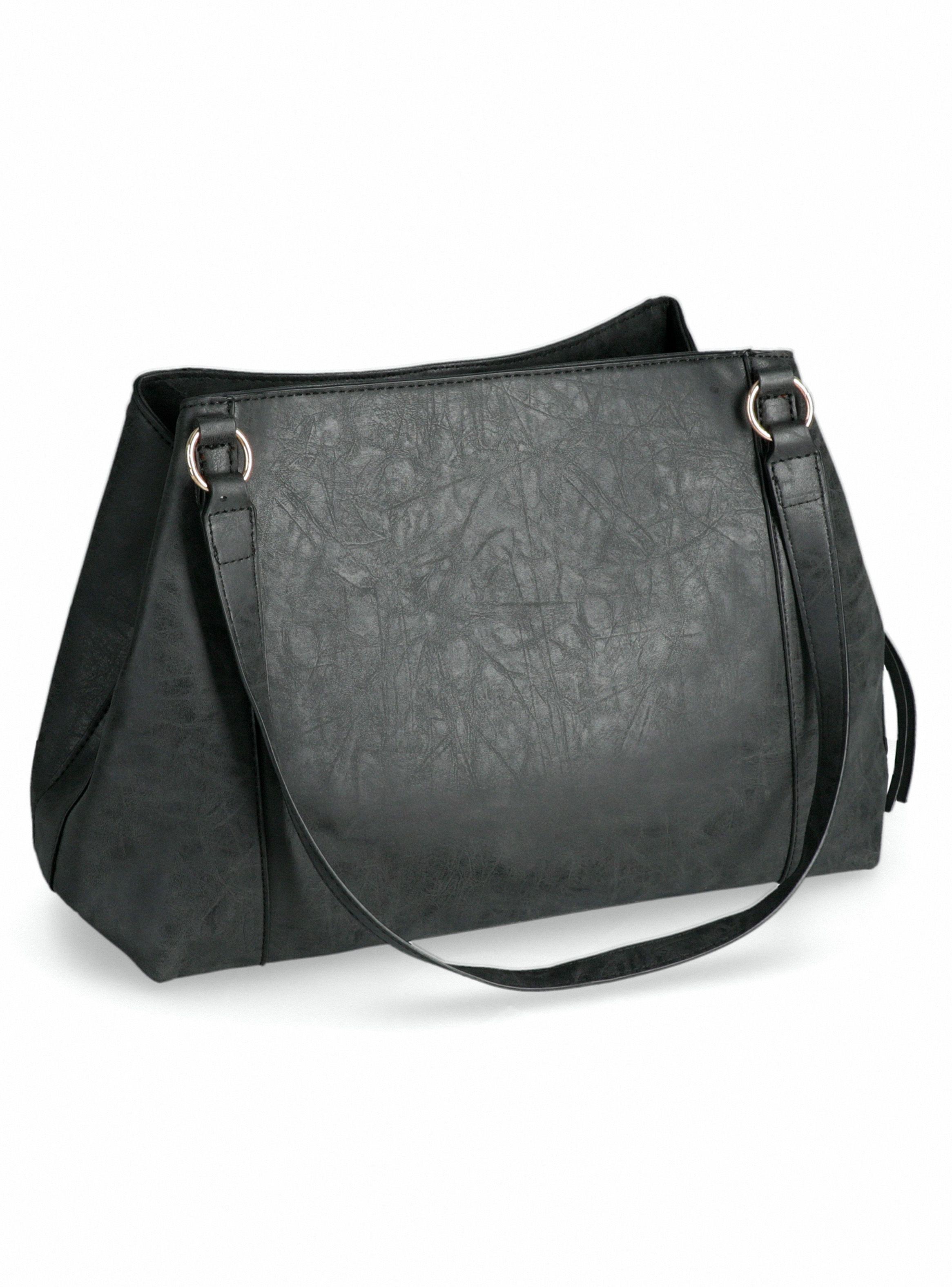 Cartera de Hombro con Bolsillo en Patchwork-4