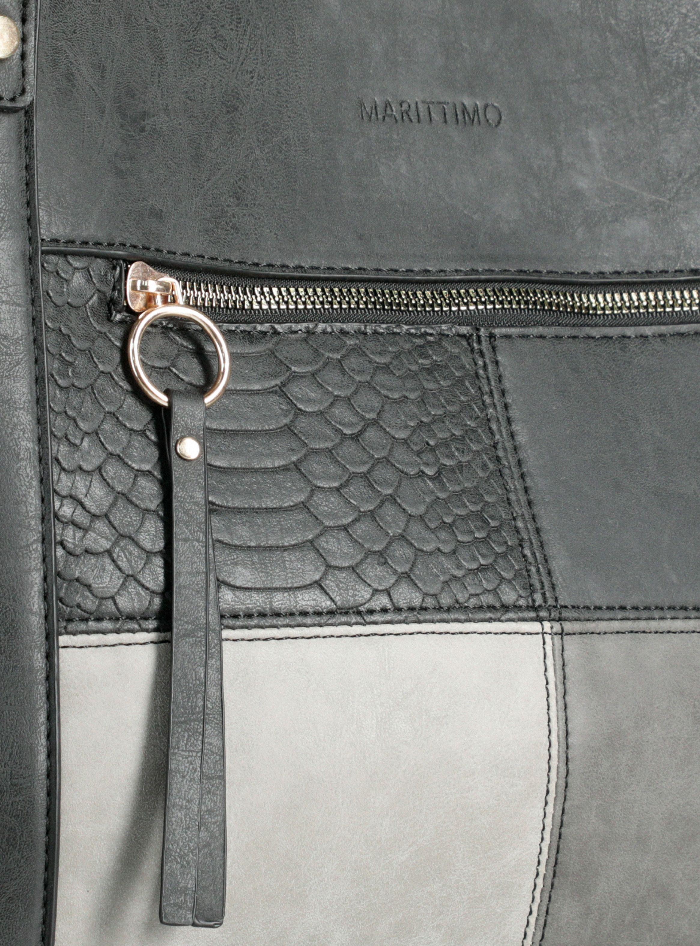 Cartera de Hombro con Bolsillo en Patchwork-6