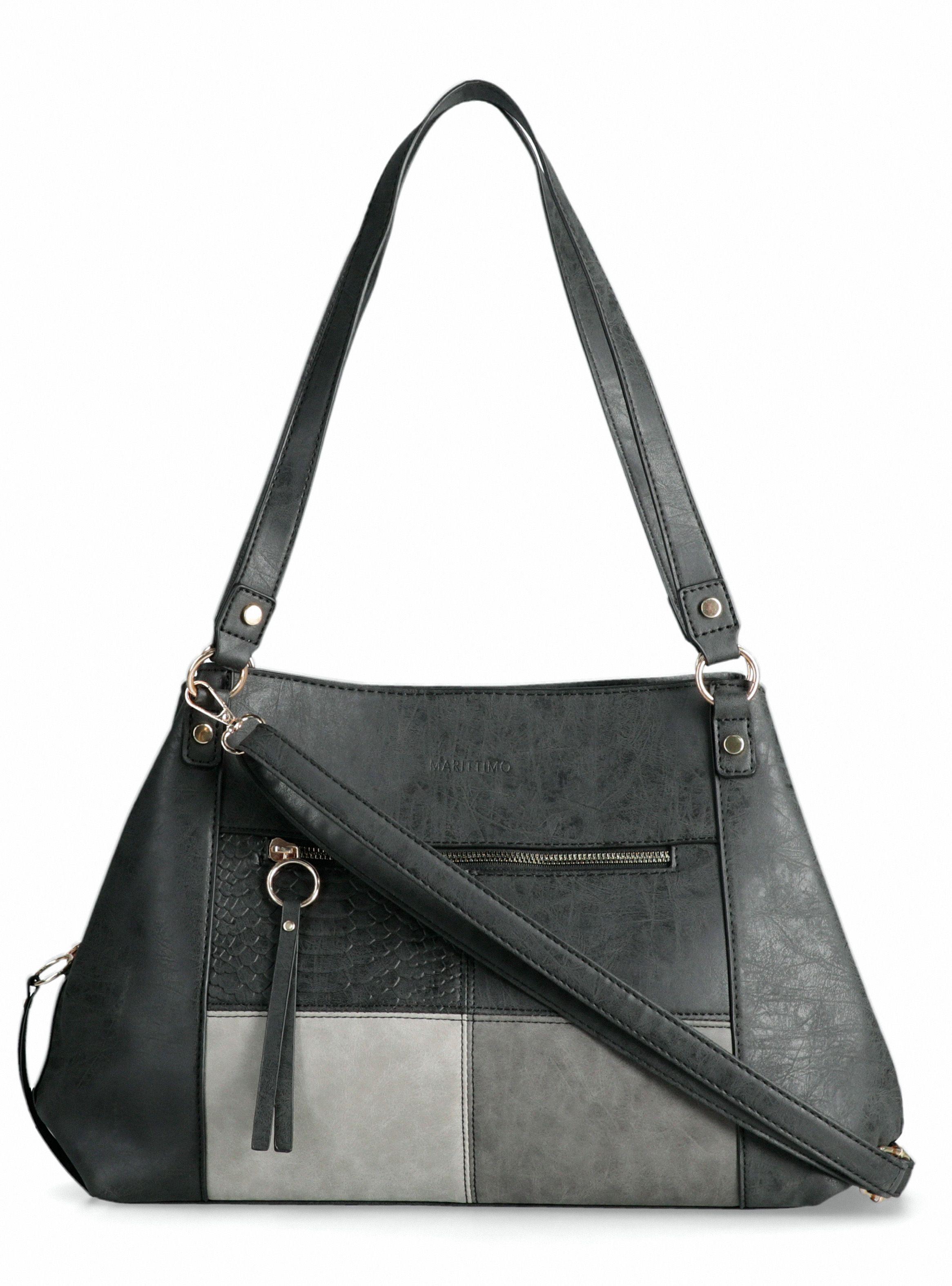 Cartera de Hombro con Bolsillo en Patchwork-2