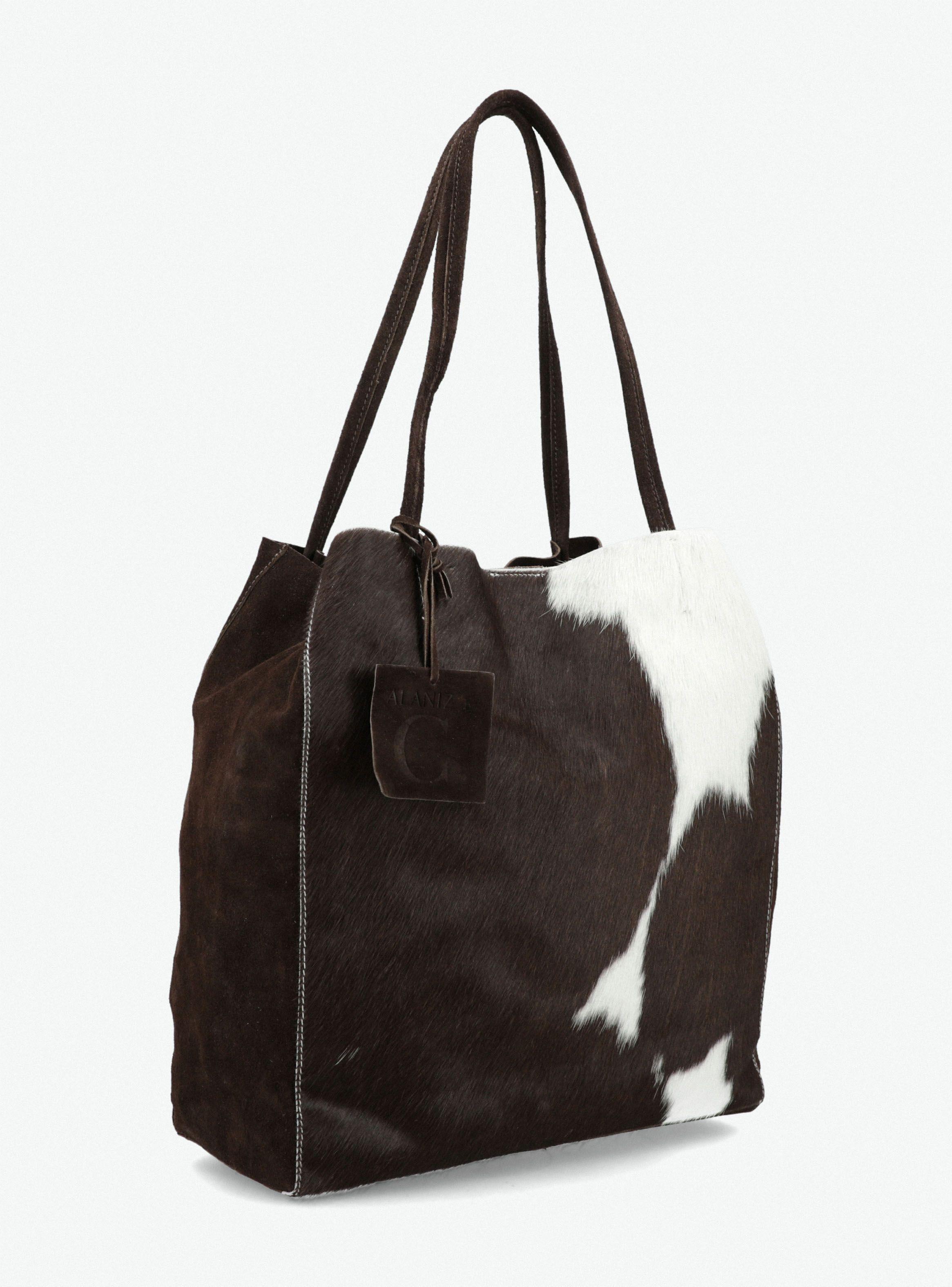 Cartera Tote De Cuero By C. Del Pilar-3