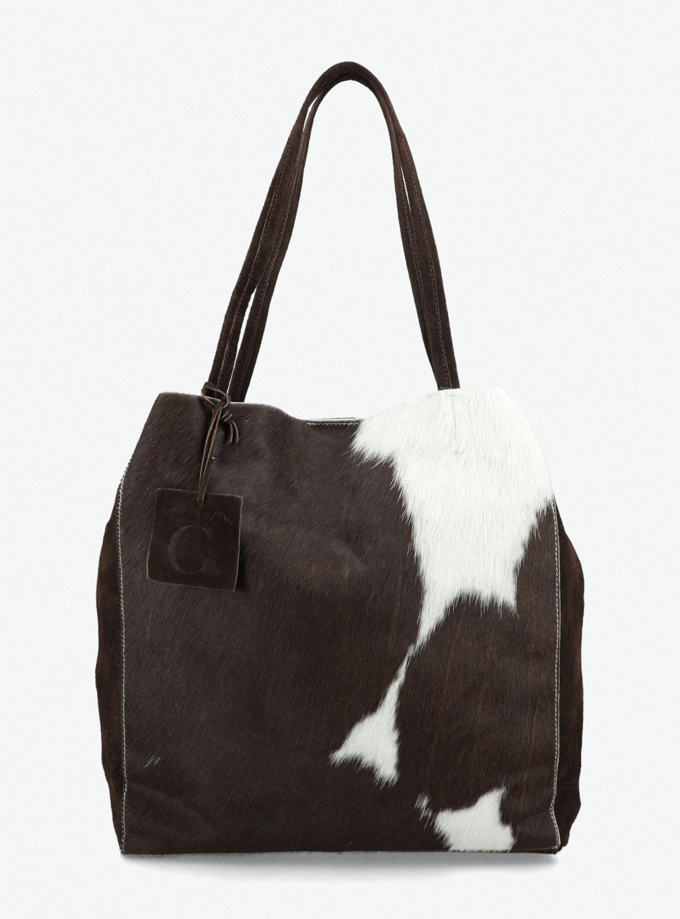 Cartera Tote De Cuero By C. Del Pilar-2