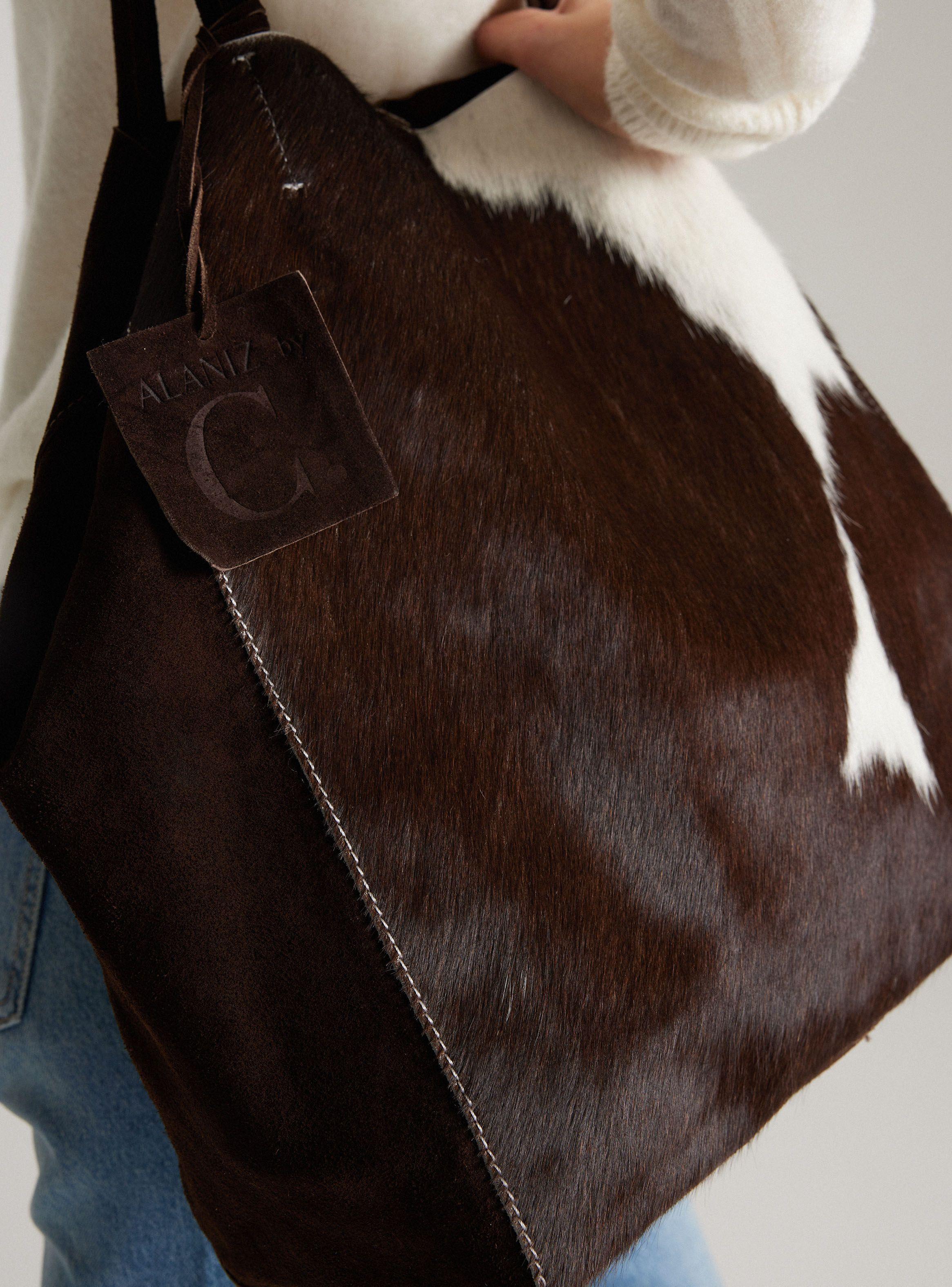 Cartera Tote De Cuero By C. Del Pilar-1