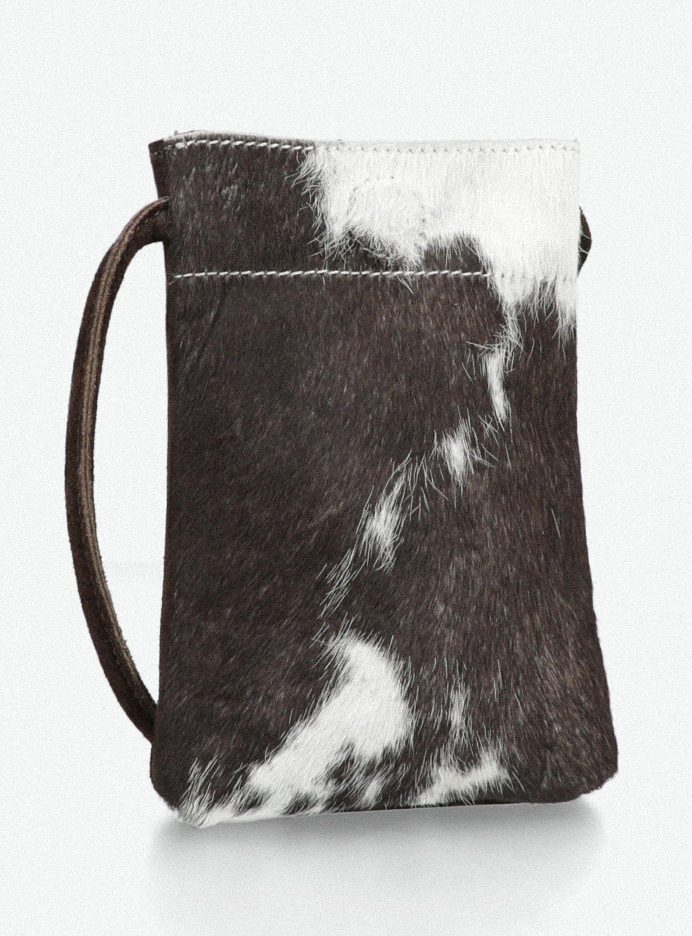 Mini Bag de Cuero Textura Vaca By C. Del Pilar-3