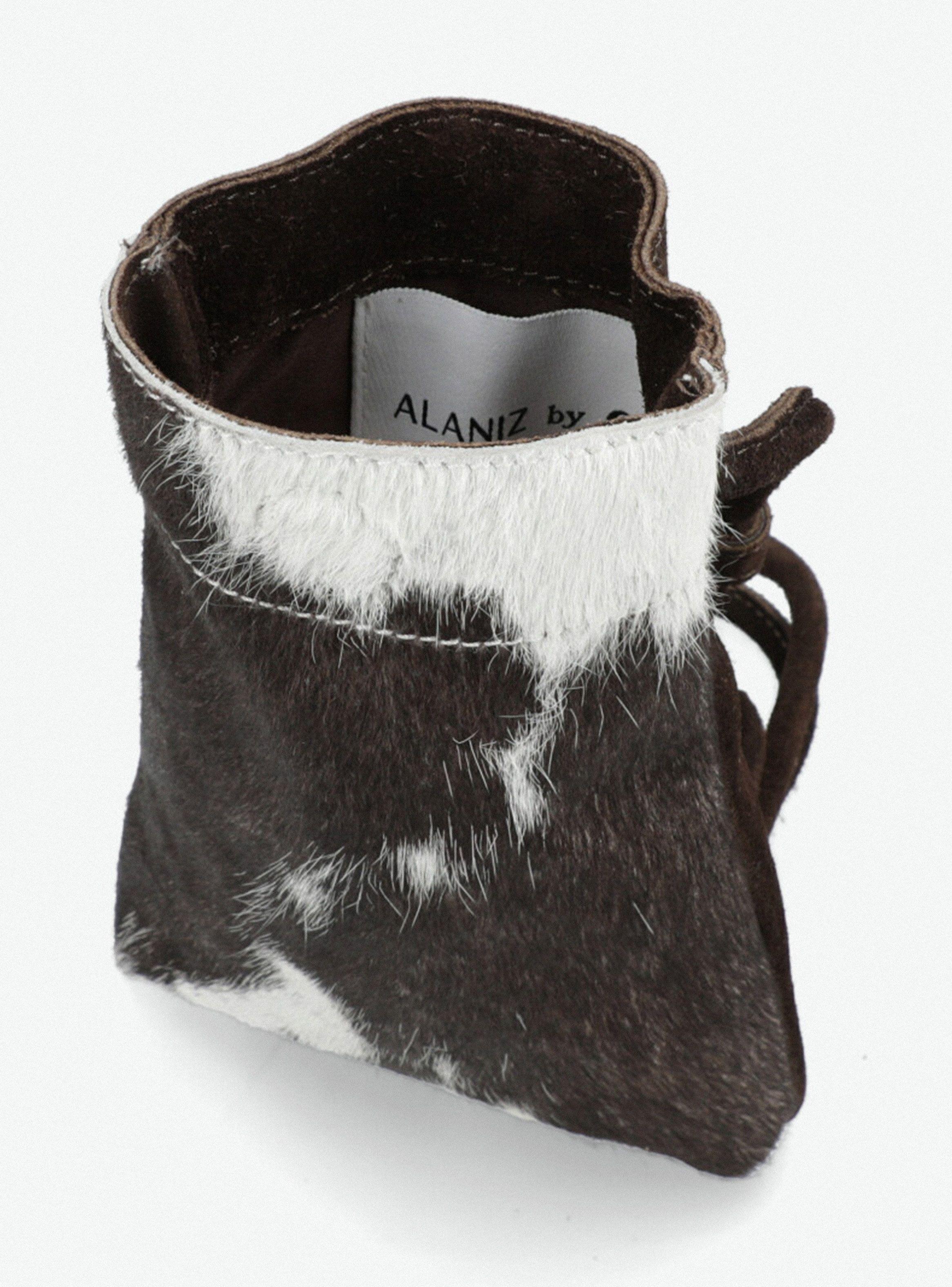 Mini Bag de Cuero Textura Vaca By C. Del Pilar-5