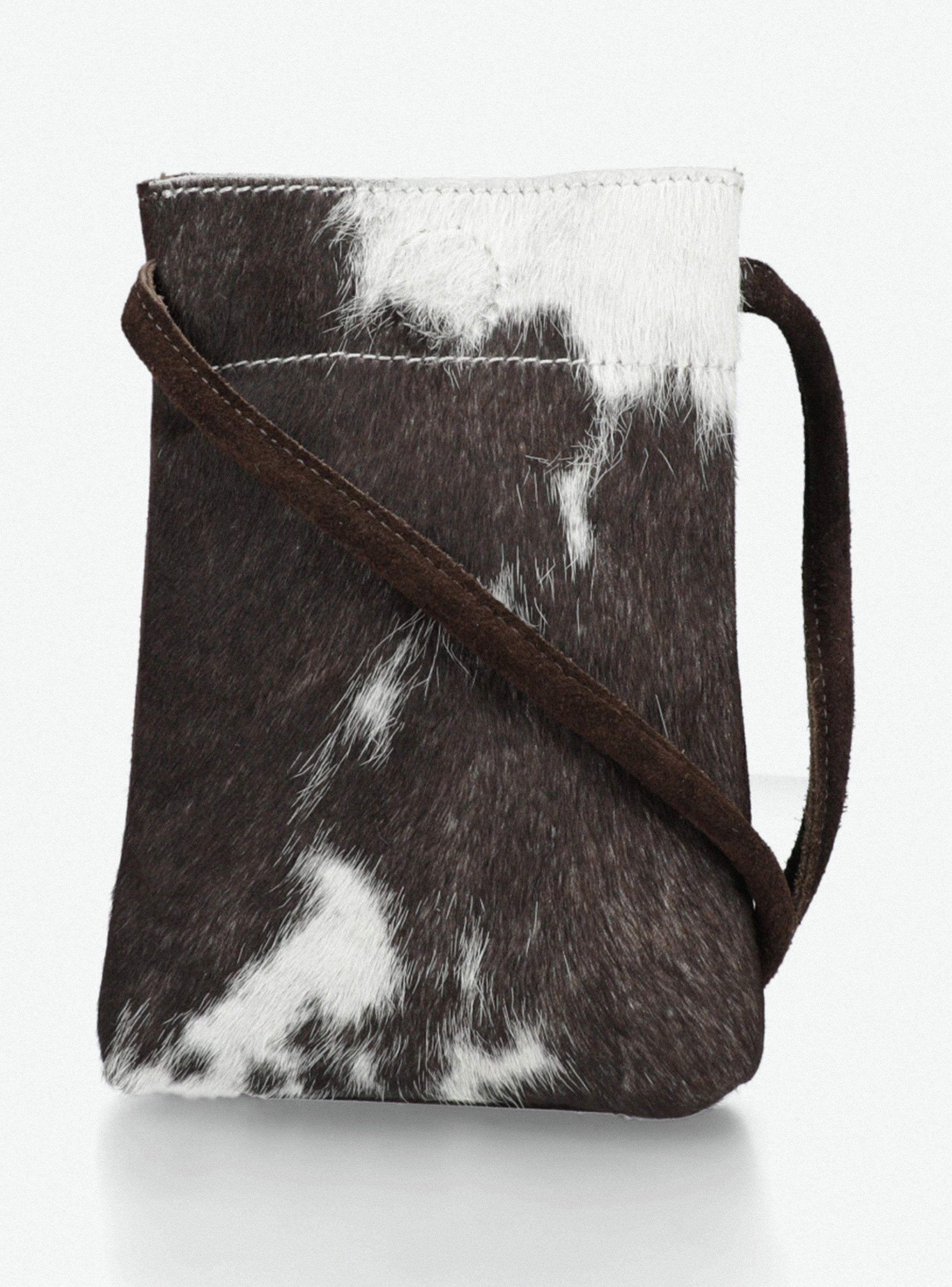 Mini Bag de Cuero Textura Vaca By C. Del Pilar-2